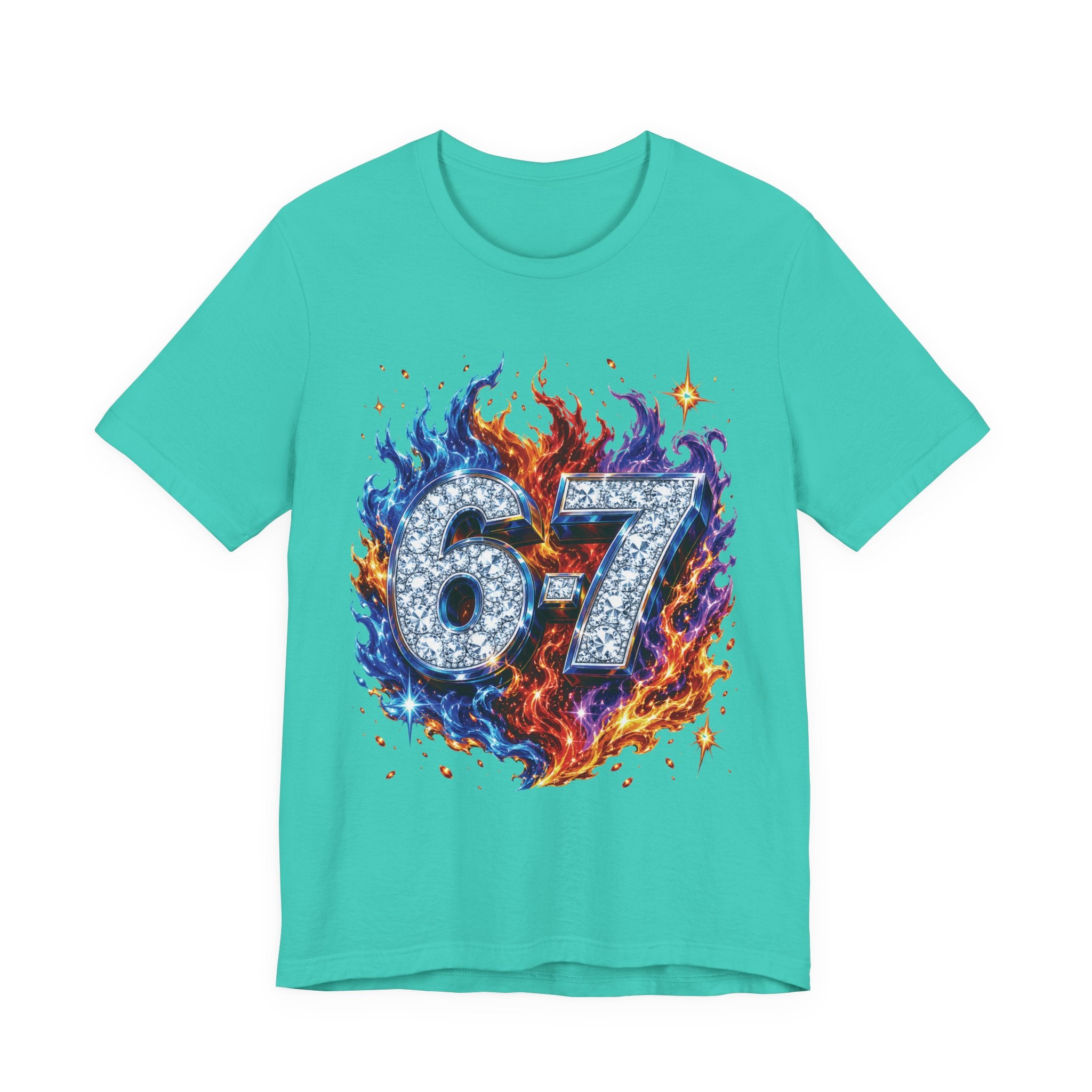 6-7 Unisex Tee — Flame Edition