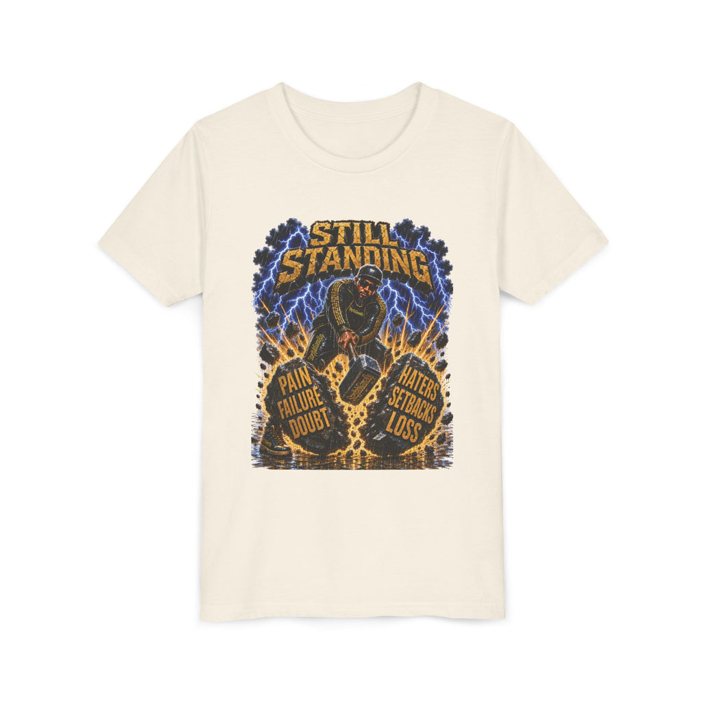 StepYahGameUp — Still Standing | Youth Tee