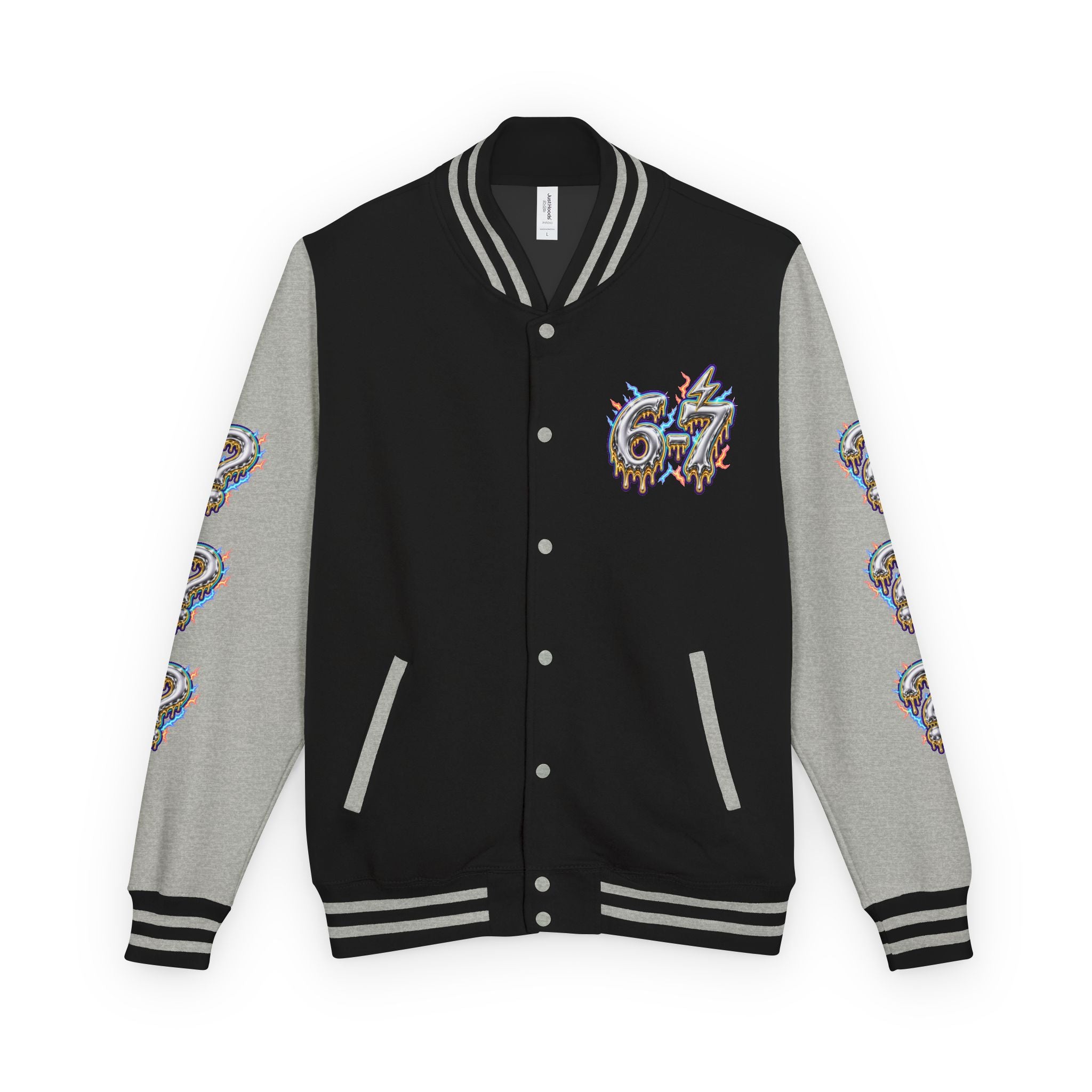 6-7 Unisex Letterman — What's The Answer? 6-7 Always