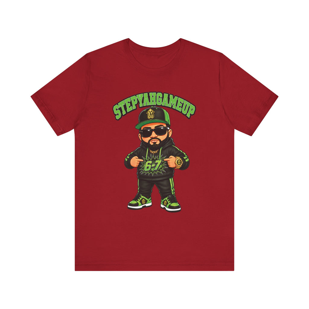 StepYahGameUp — Stumble Step 6-7 | Green Edition | Unisex Tee