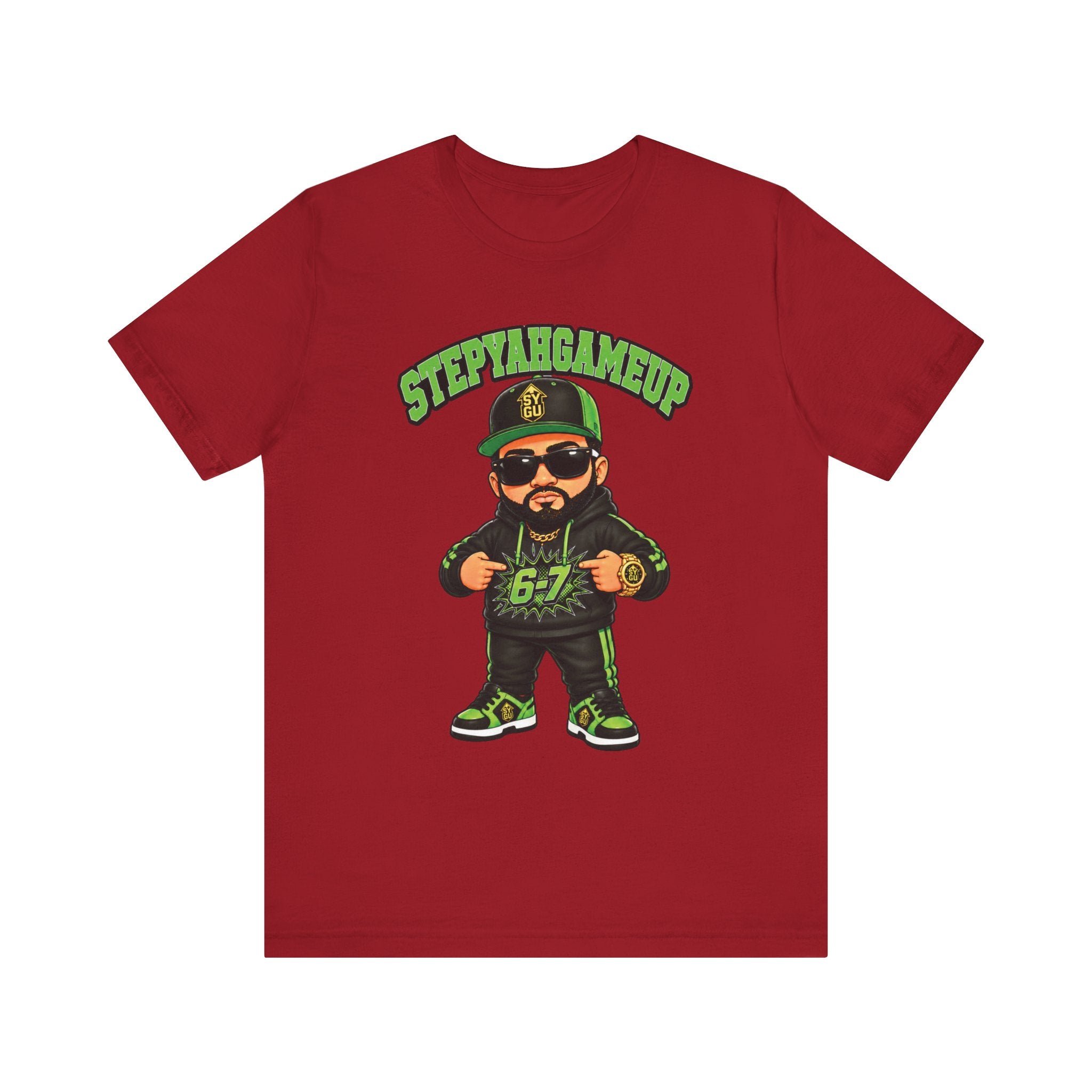 StepYahGameUp — Stumble Step 6-7 | Green Edition | Unisex Tee