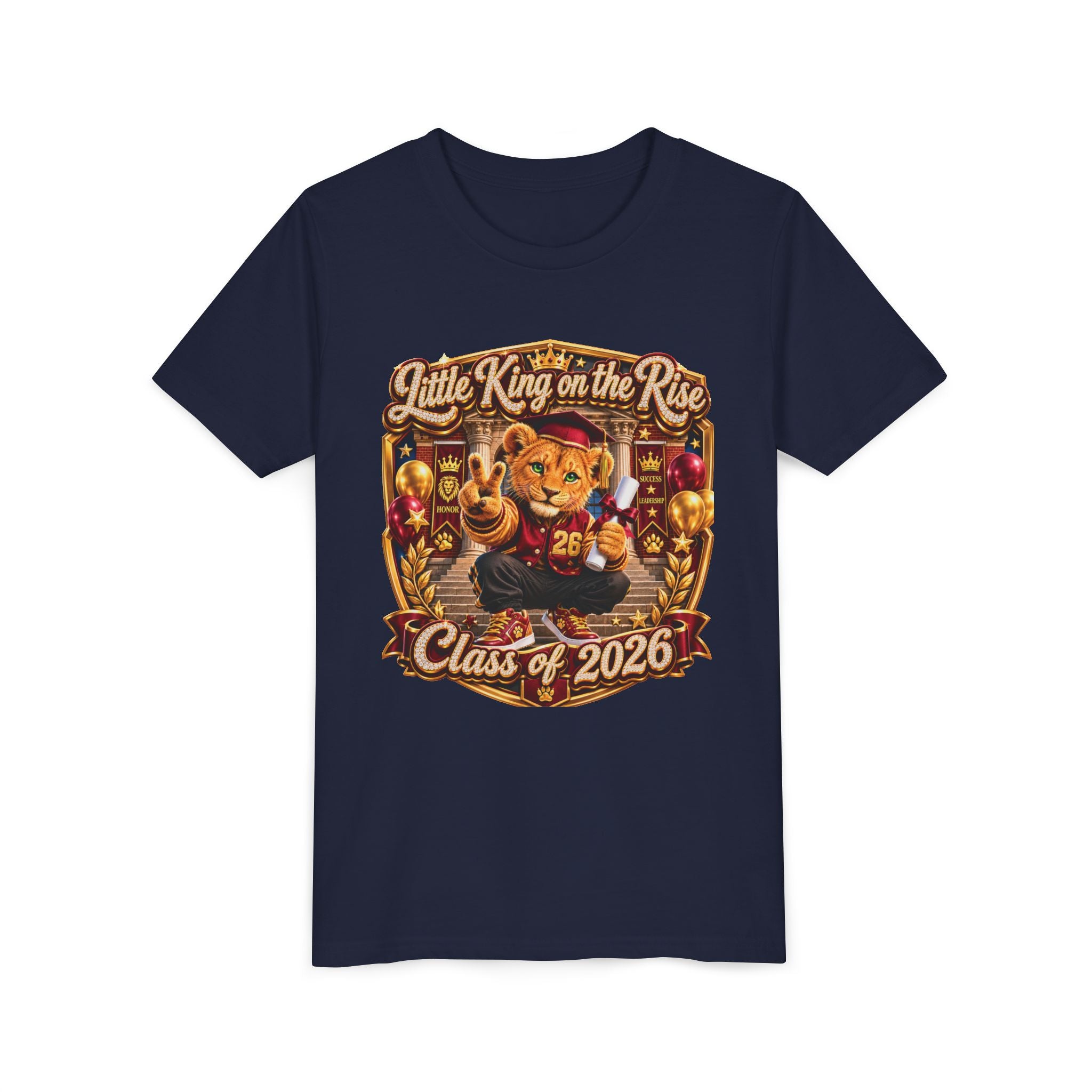 Little King Miko Unisex   Youth Tee — Little King on the Rise
