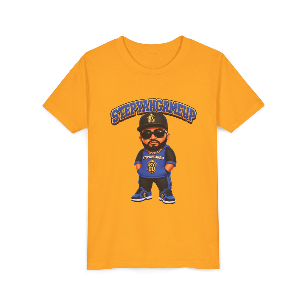 StepYahGameUp — Stumble Step | Hands In Pockets | Youth Tee