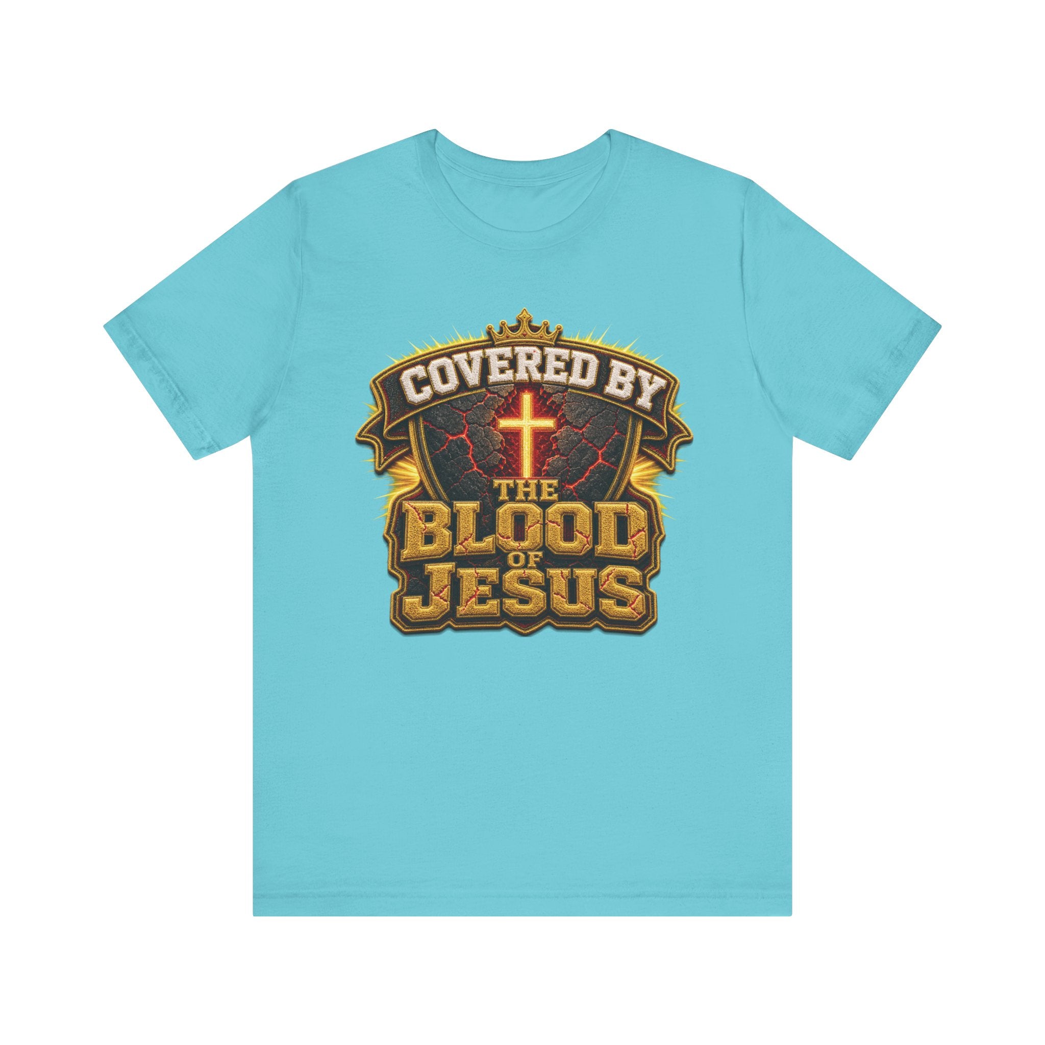 Walk By Faith ✝️ — Covered By The Blood Of Jesus | Unisex Tee