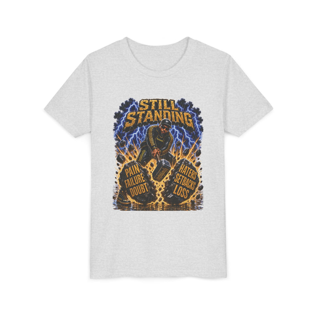 StepYahGameUp — Still Standing | Youth Tee