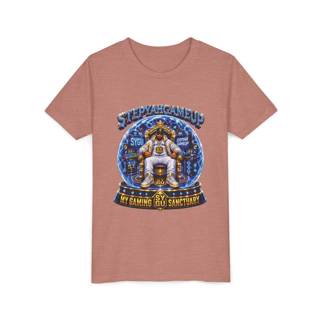 StepYahGameUp — My Gaming Sanctuary | Unisex Youth Tee