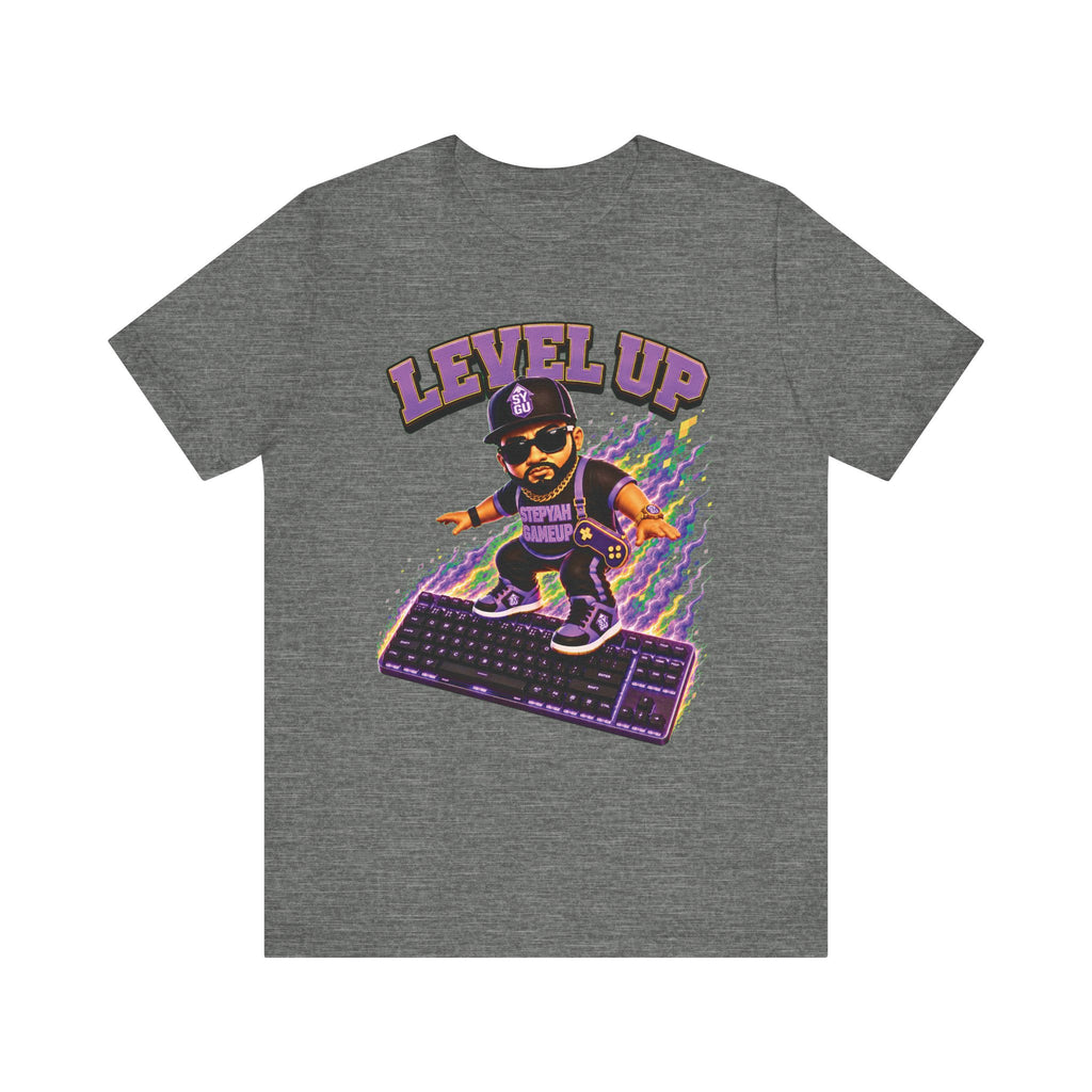 StepYahGameUp — Level Up | Keyboard Rider | Unisex Tee