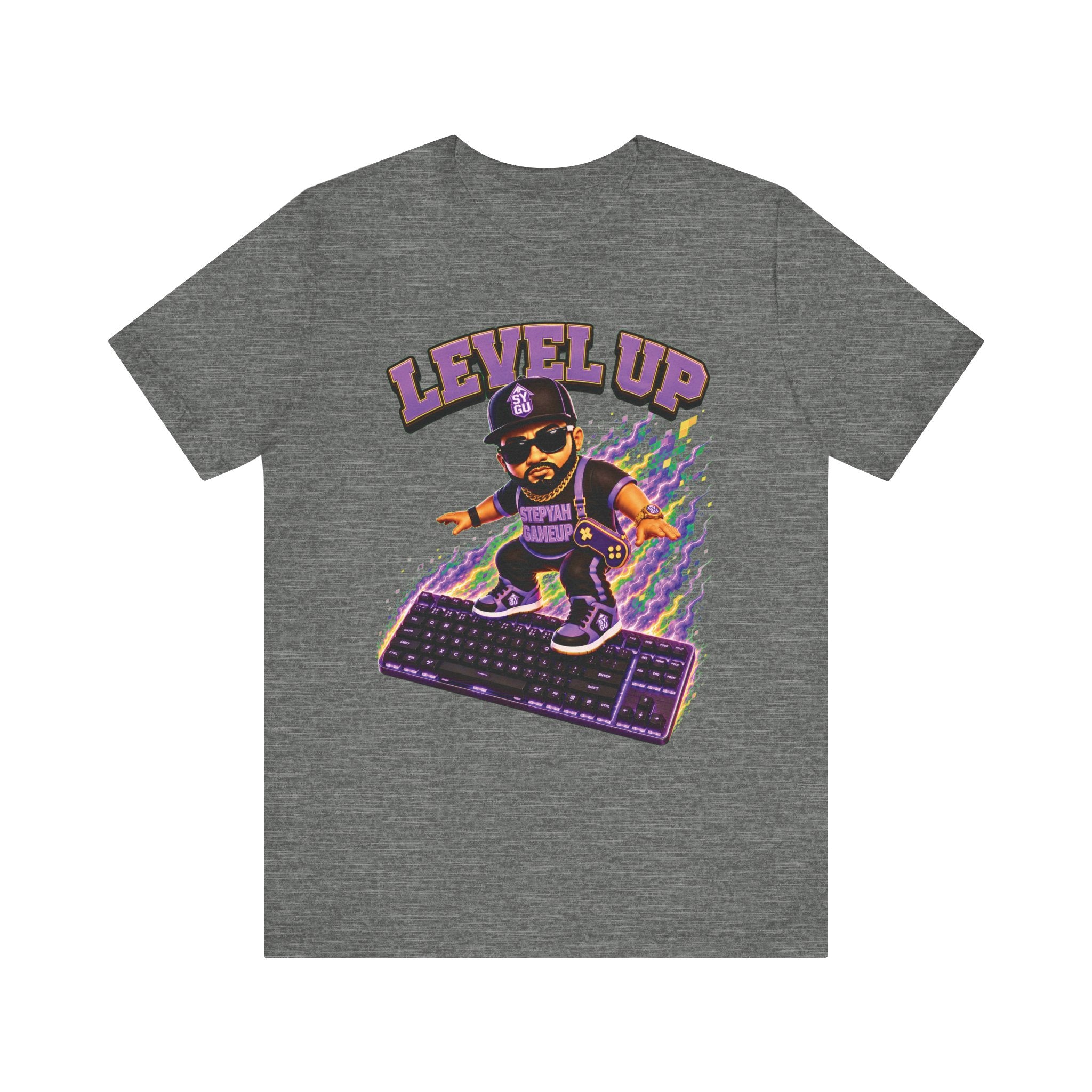 StepYahGameUp — Level Up | Keyboard Rider | Unisex Tee