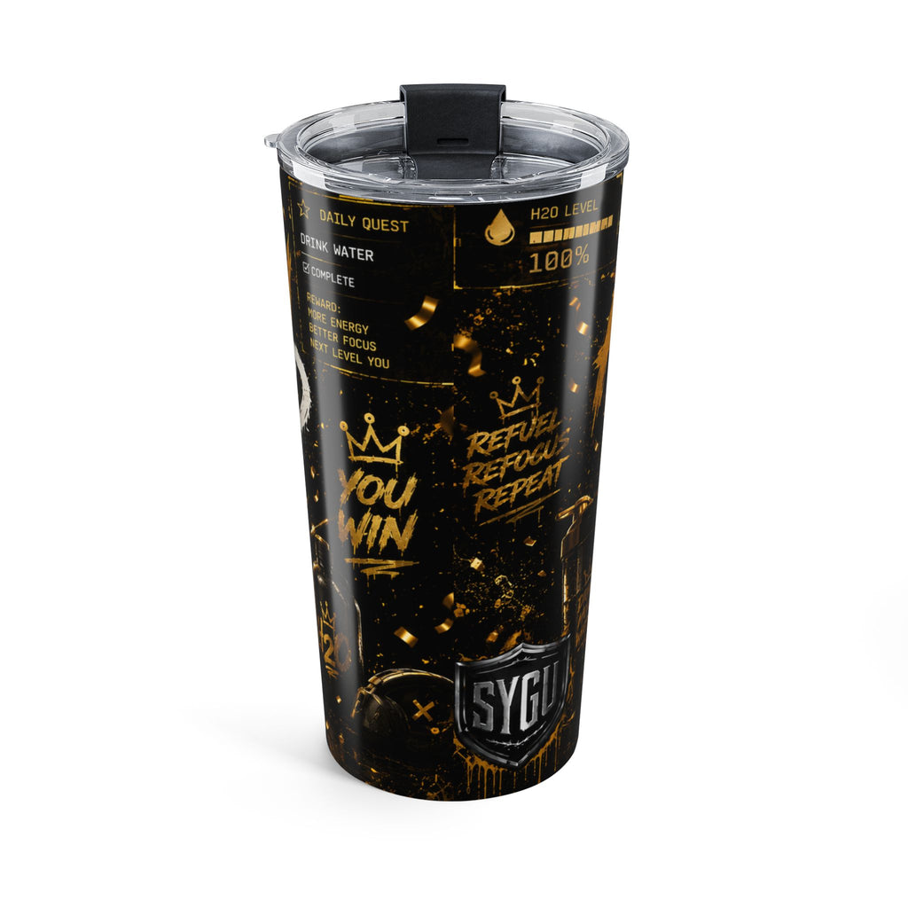 StepYahGameUp — Hydration Unlocked | 20oz Tumbler