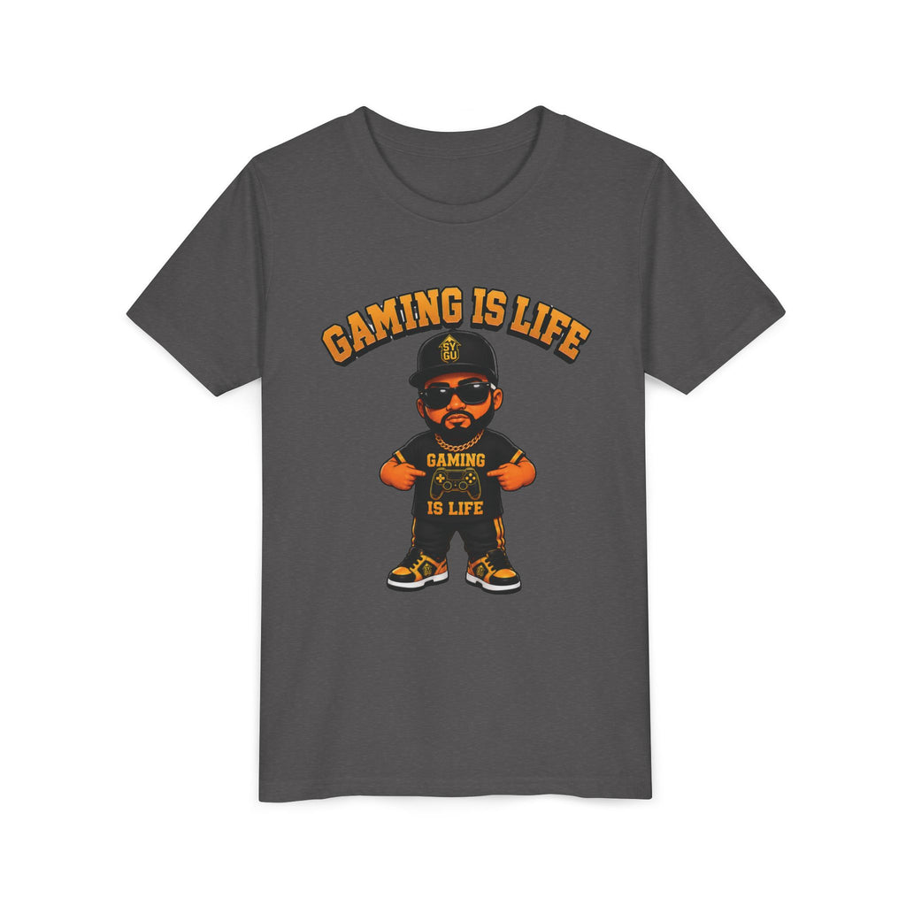StepYahGameUp — Gaming Is Life | Youth Tee