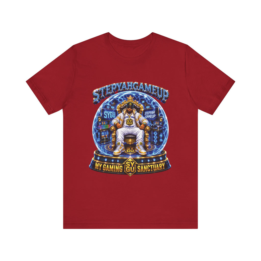 StepYahGameUp — My Gaming Sanctuary | Unisex Tee
