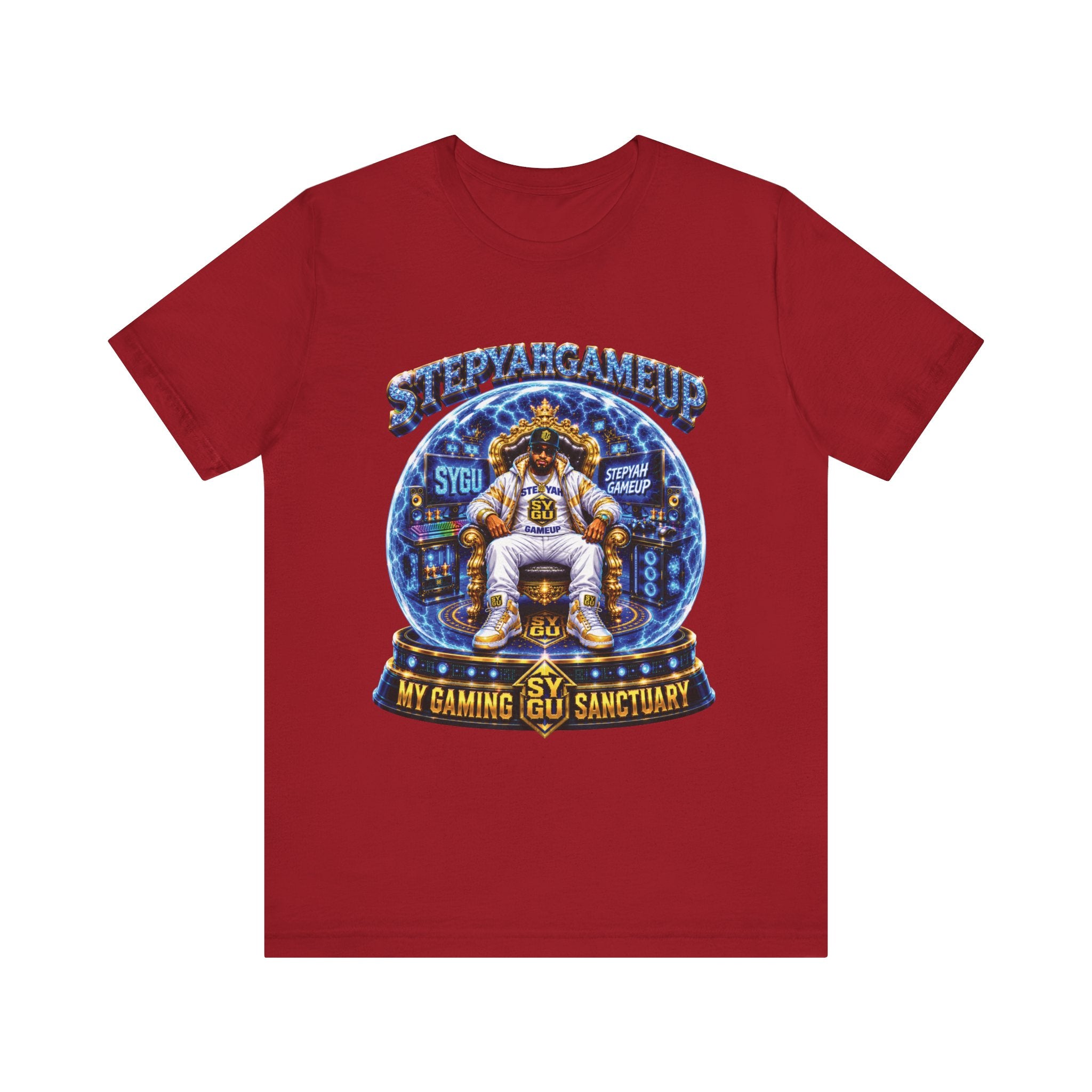 StepYahGameUp — My Gaming Sanctuary | Unisex Tee