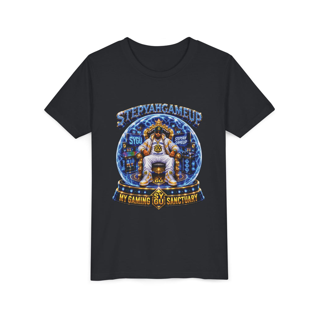 StepYahGameUp — My Gaming Sanctuary | Unisex Youth Tee