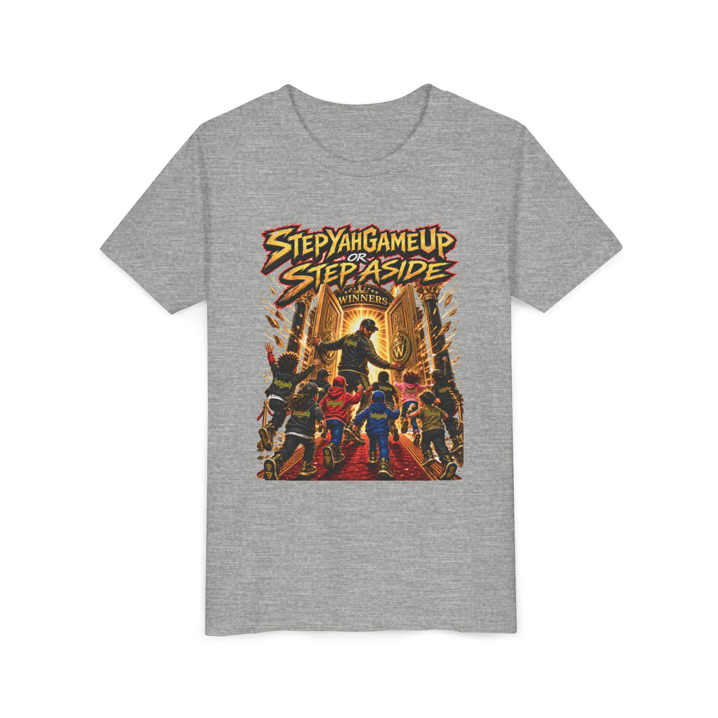 StepYahGameUp or Step Aside — Youth Tee