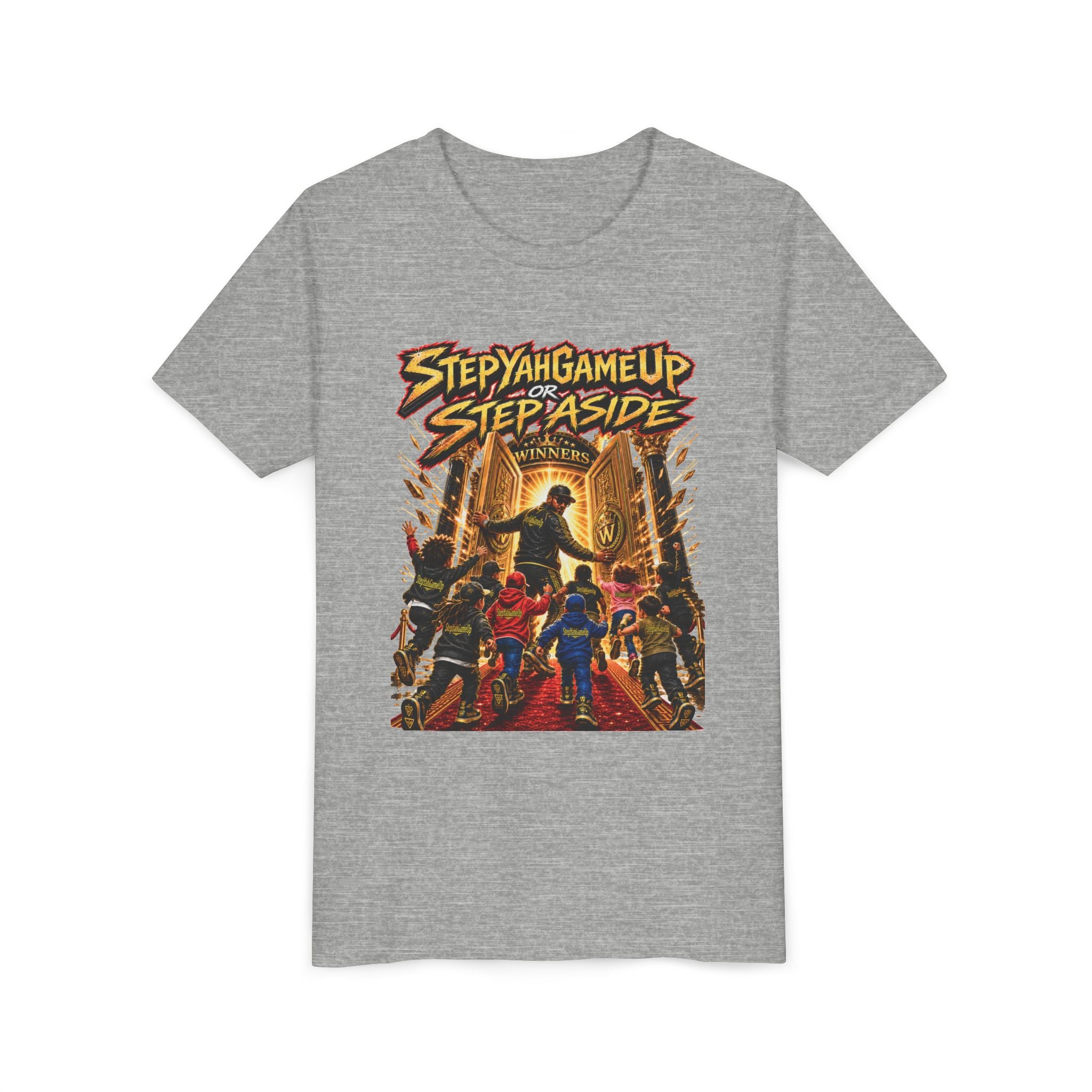 StepYahGameUp or Step Aside — Youth Tee