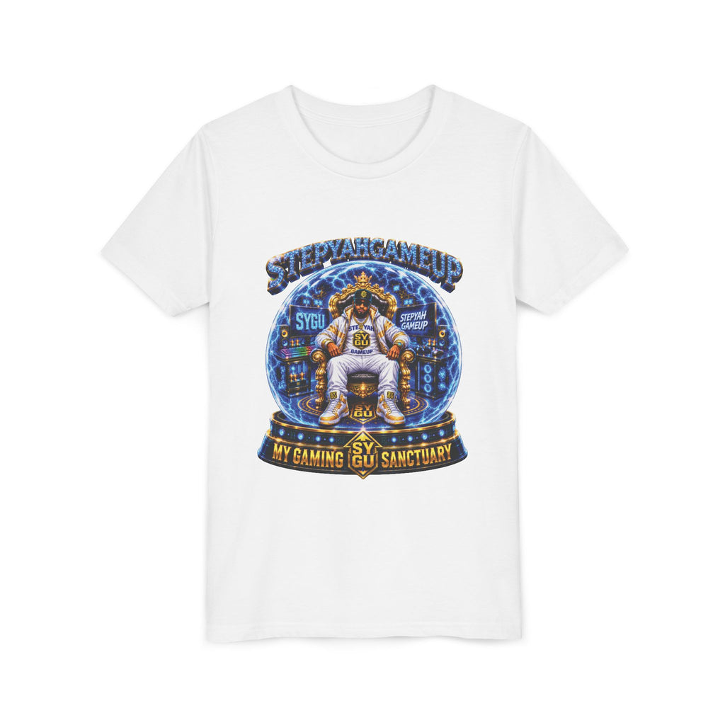 StepYahGameUp — My Gaming Sanctuary | Unisex Youth Tee