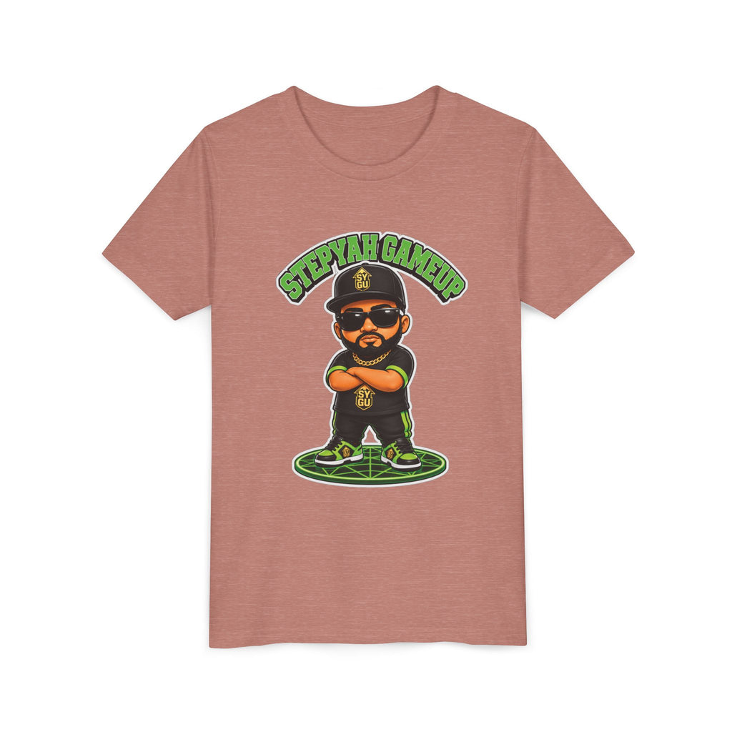 StepYahGameUp — Stumble Step Green Edition | Youth Tee