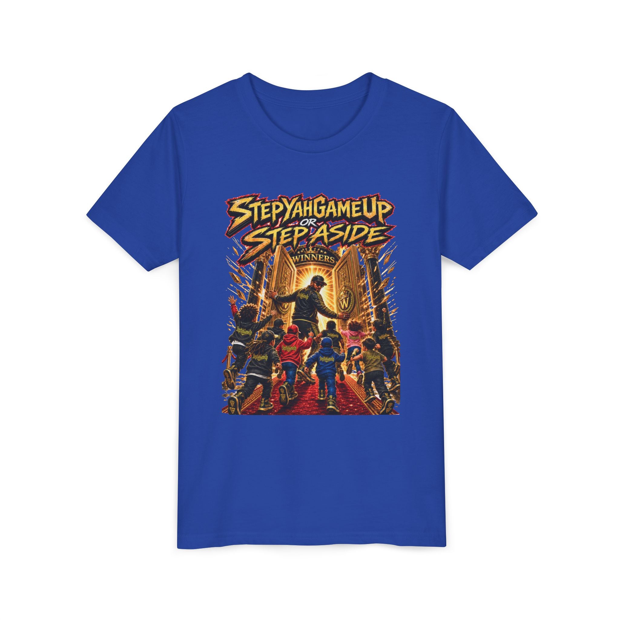 StepYahGameUp or Step Aside — Youth Tee