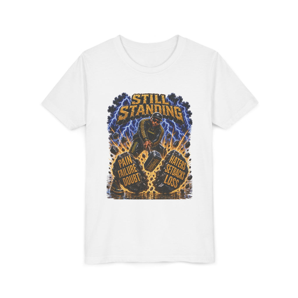 StepYahGameUp — Still Standing | Youth Tee