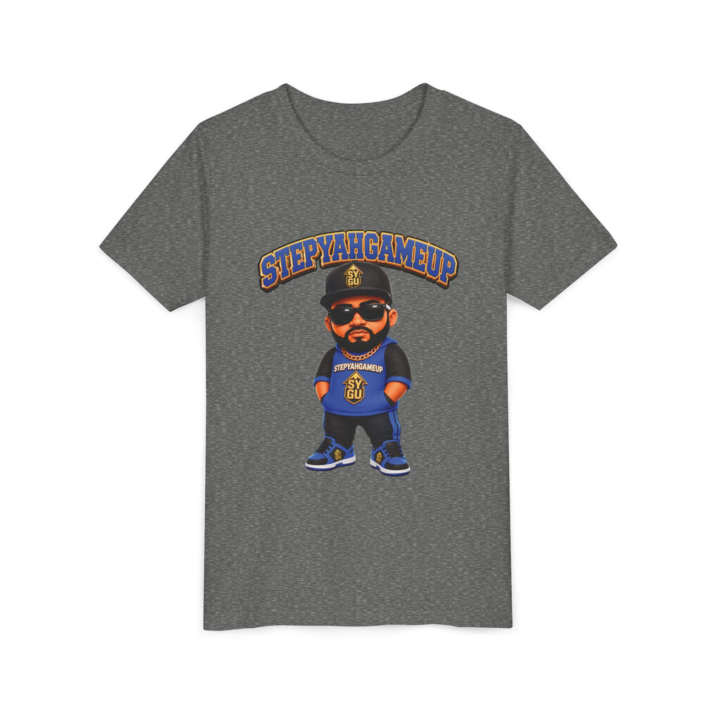 StepYahGameUp — Stumble Step | Hands In Pockets | Youth Tee