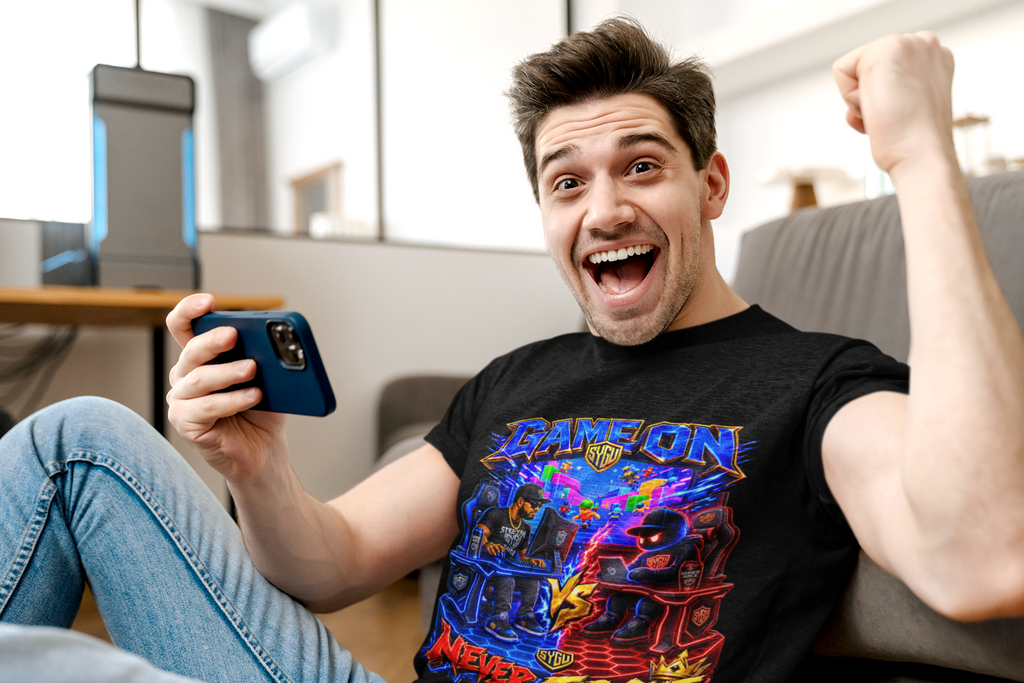 StepYahGameUp — Game On Never Tap Out | Unisex Tee