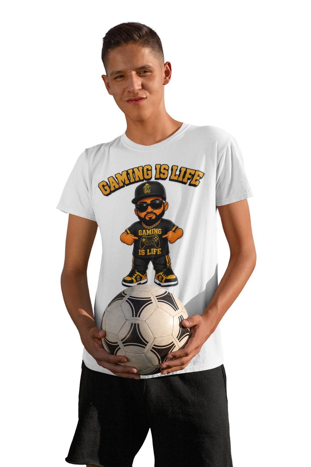 StepYahGameUp — Gaming Is Life | Youth Tee