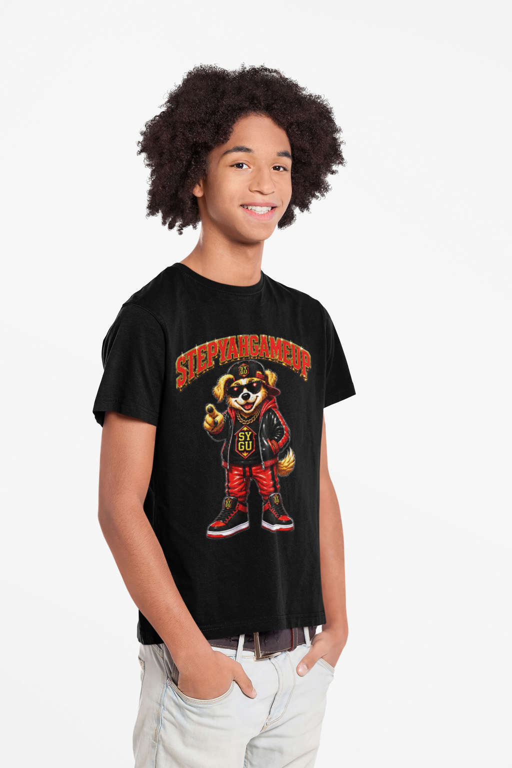StepYahGameUp — SYGU Dog | Red Edition | Unisex Youth