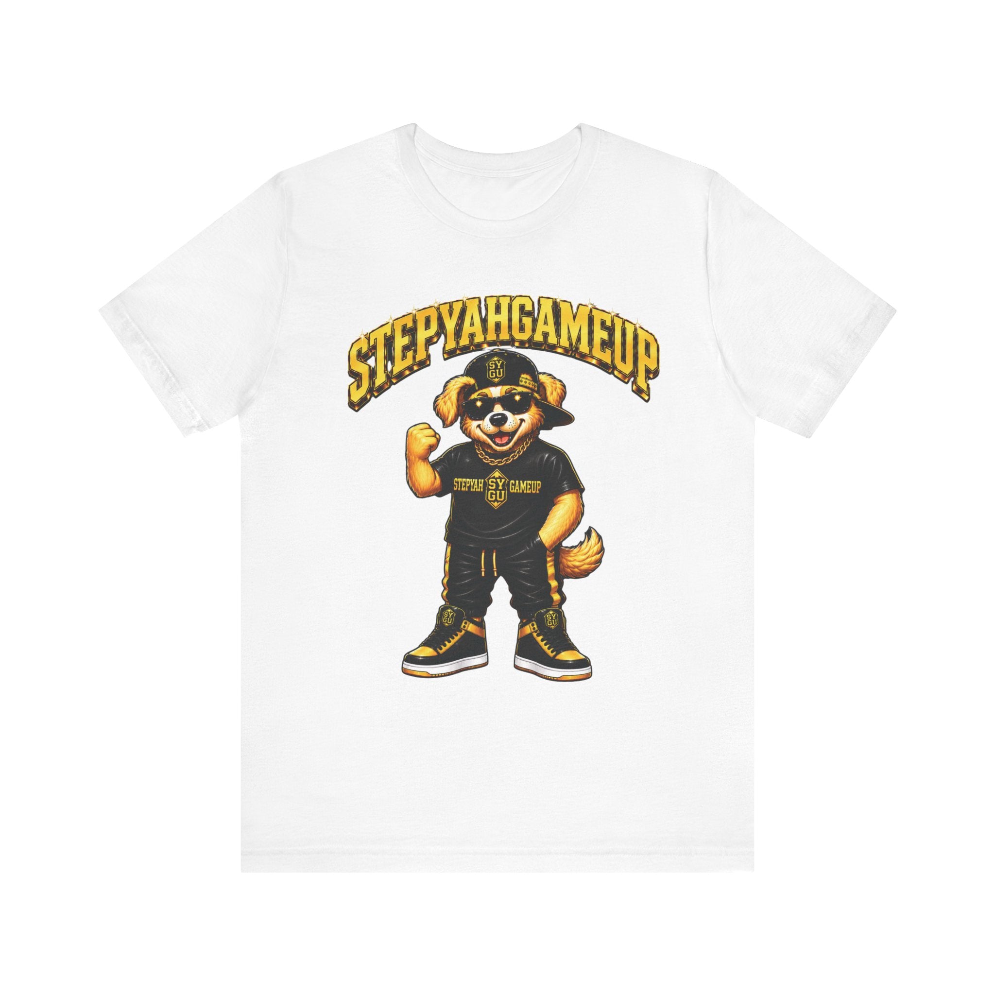 StepYahGameUp — SYGU Dog | Gold Edition | Unisex Tee