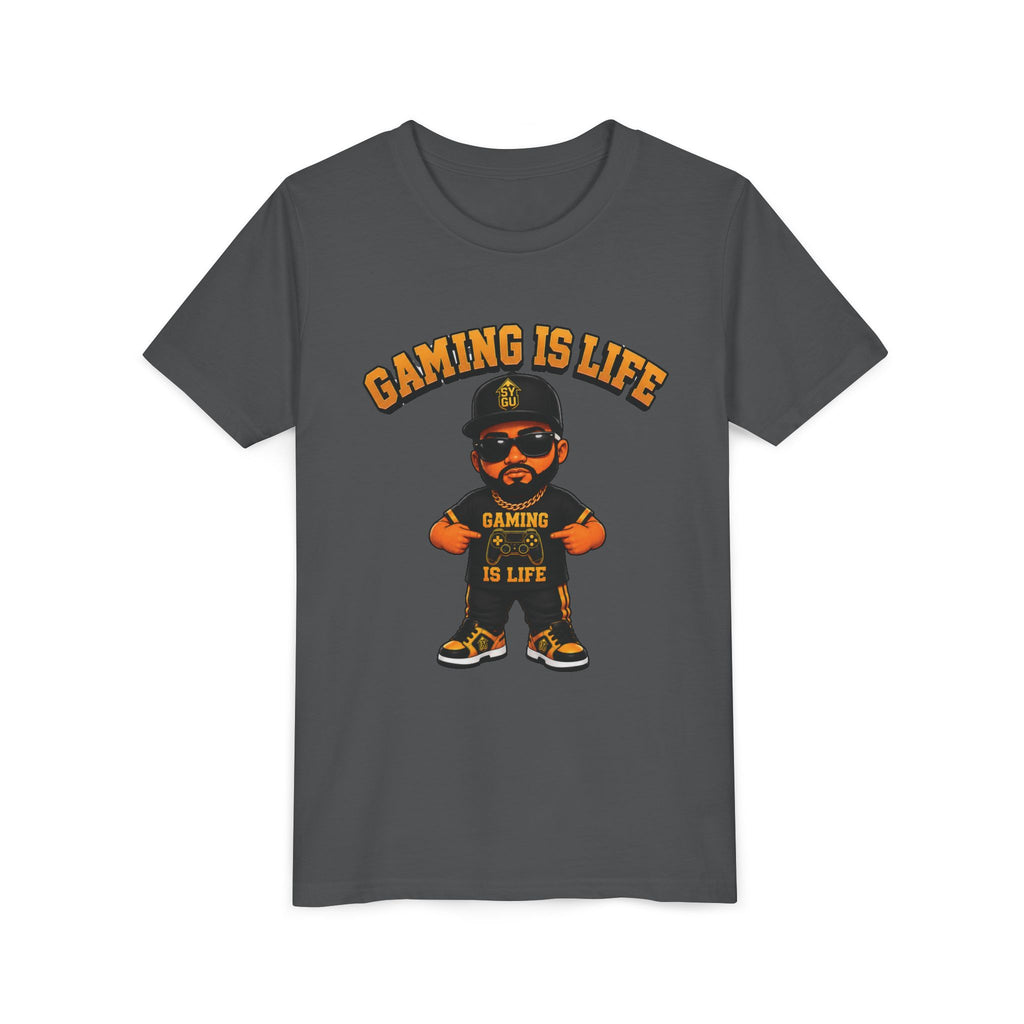 StepYahGameUp — Gaming Is Life | Youth Tee