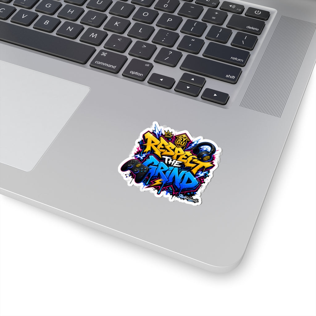 💪 Respect The Grind | Kiss-Cut Sticker