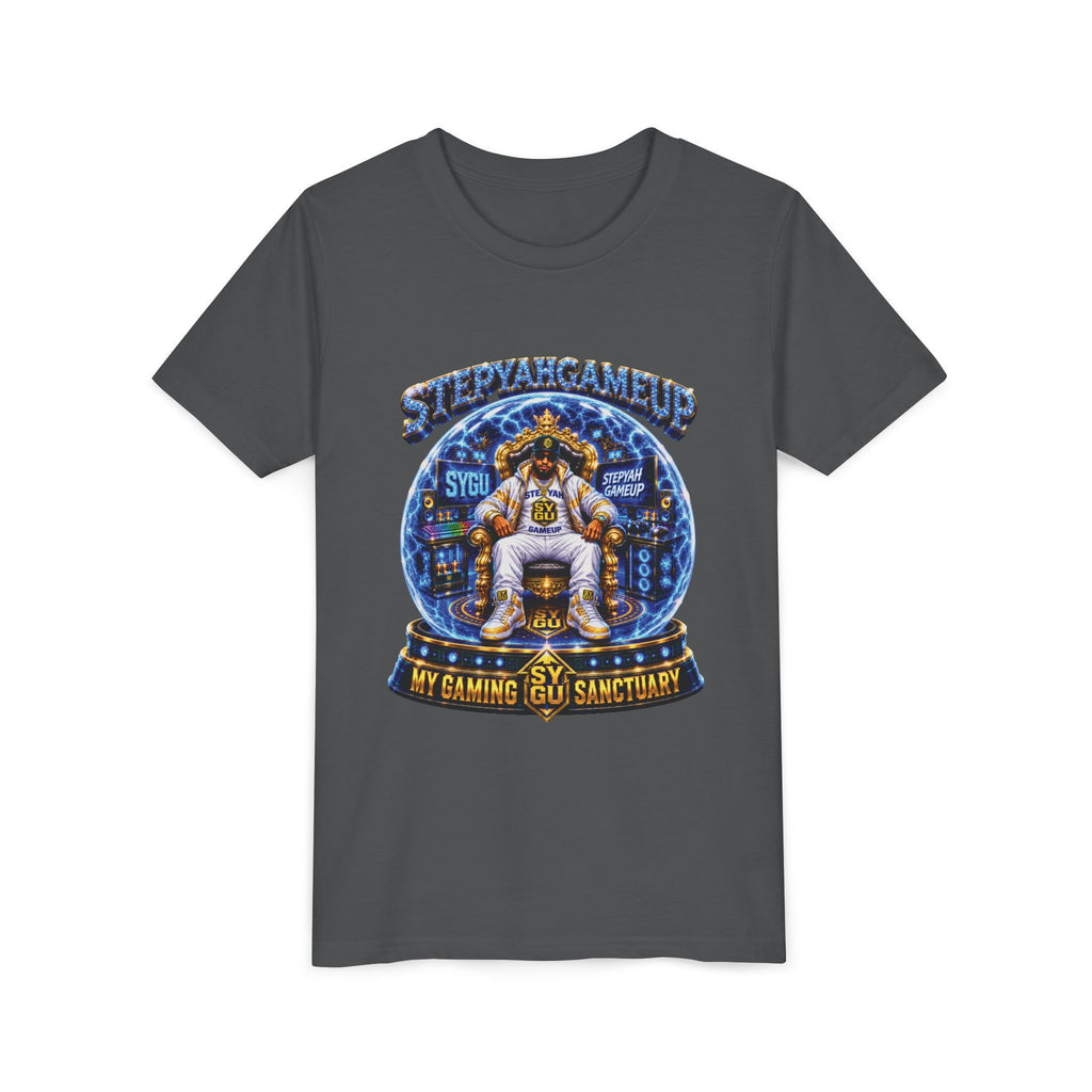 StepYahGameUp — My Gaming Sanctuary | Unisex Youth Tee