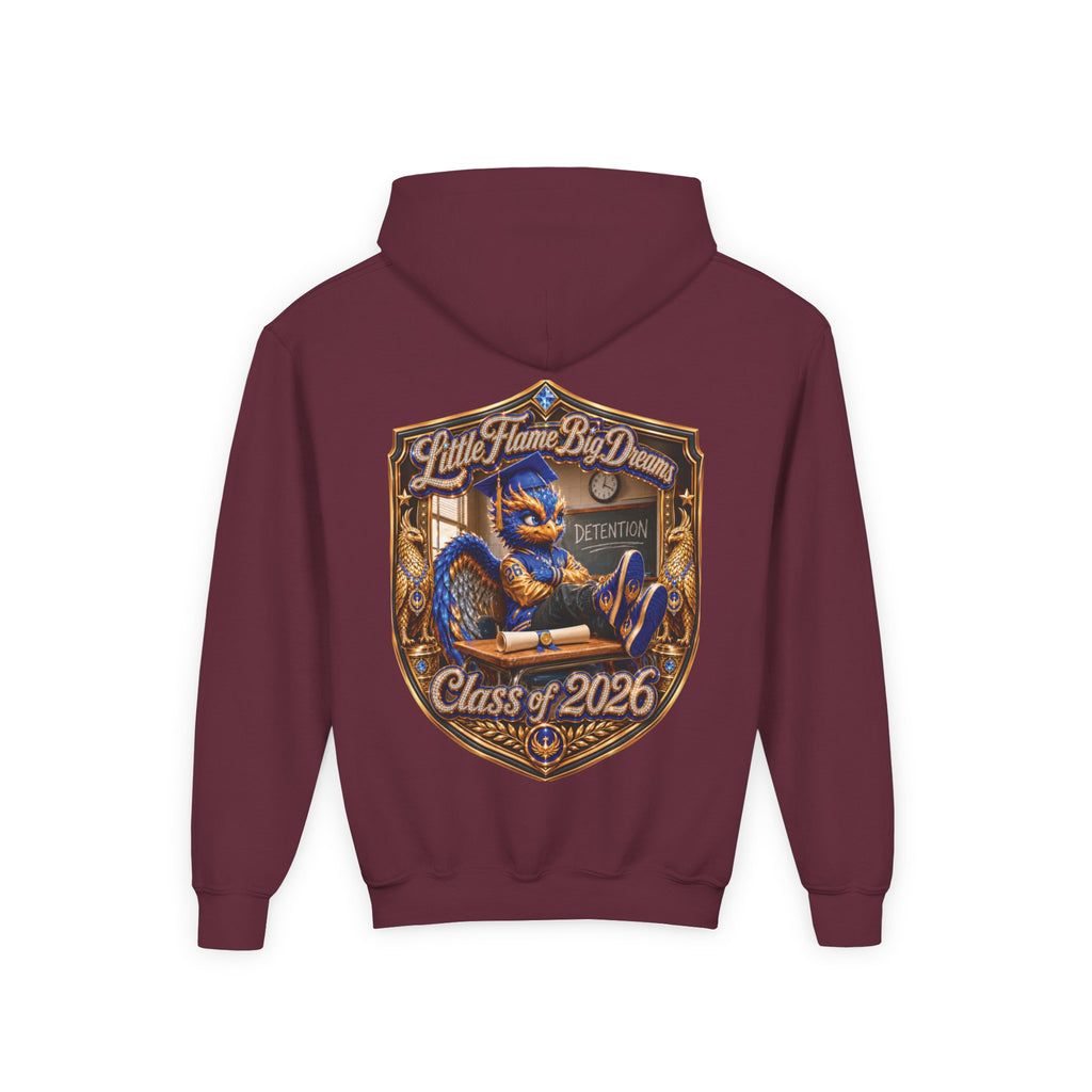 Little Blaze Youth Hoodie — Little Flame Big Dreams