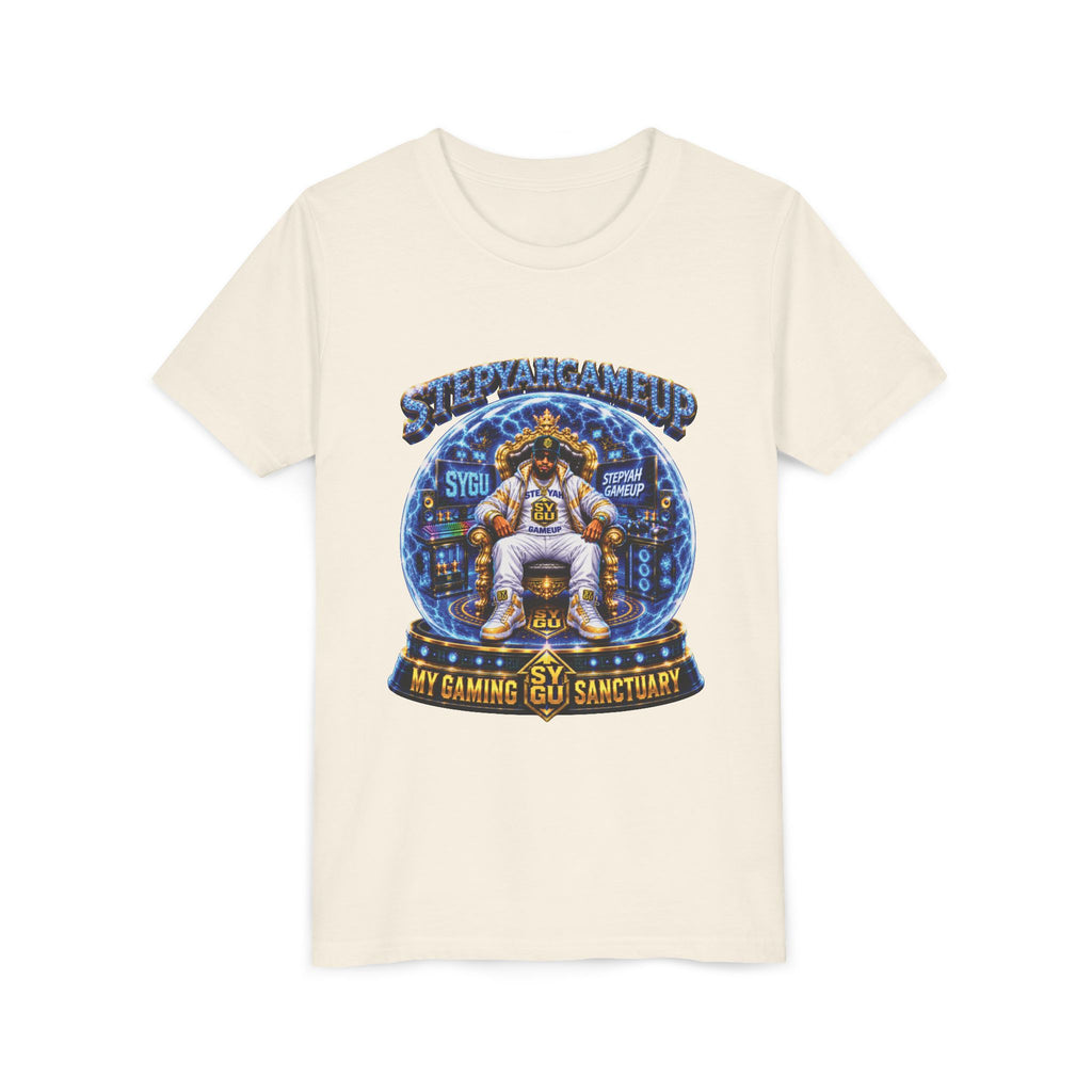 StepYahGameUp — My Gaming Sanctuary | Unisex Youth Tee