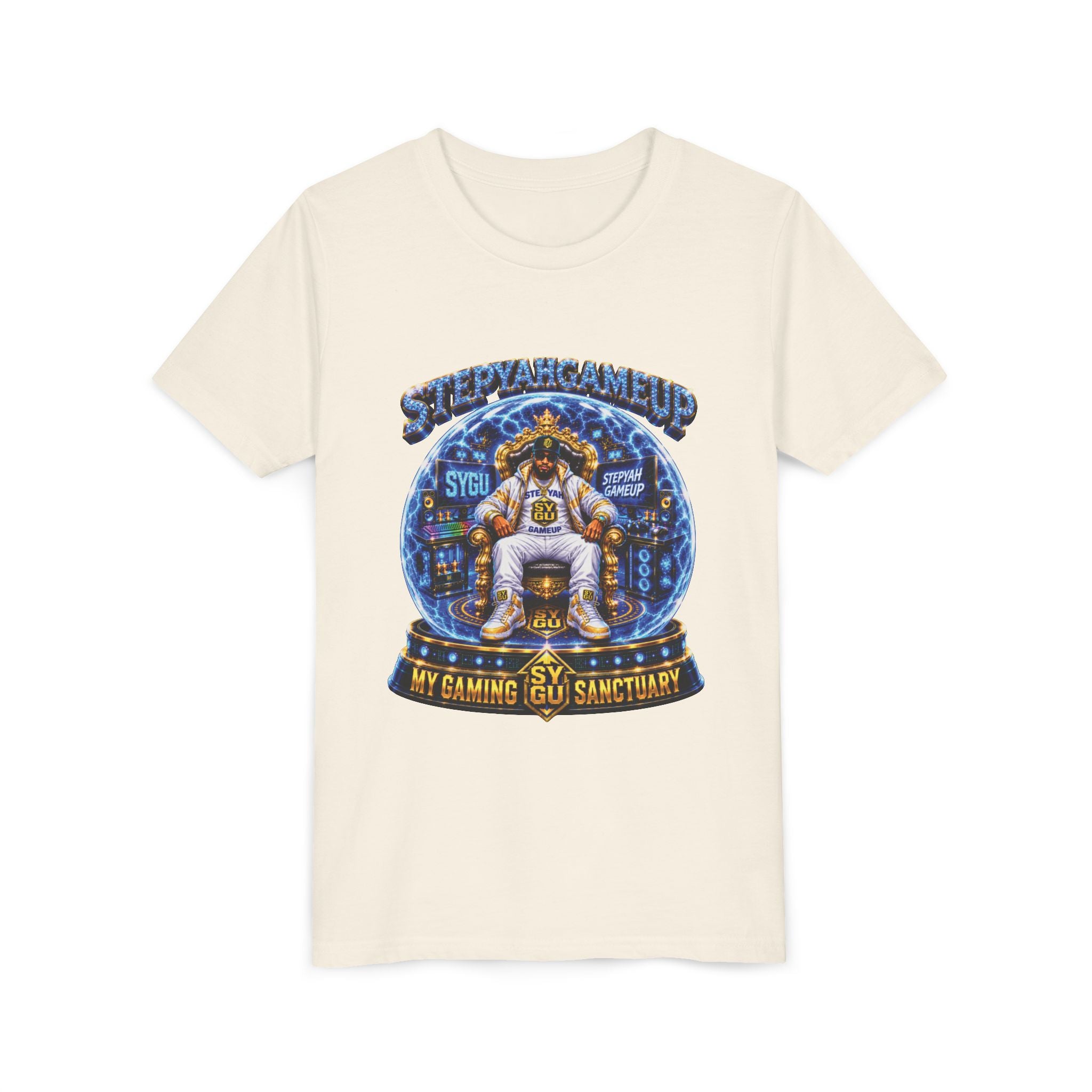 StepYahGameUp — My Gaming Sanctuary | Unisex Youth Tee