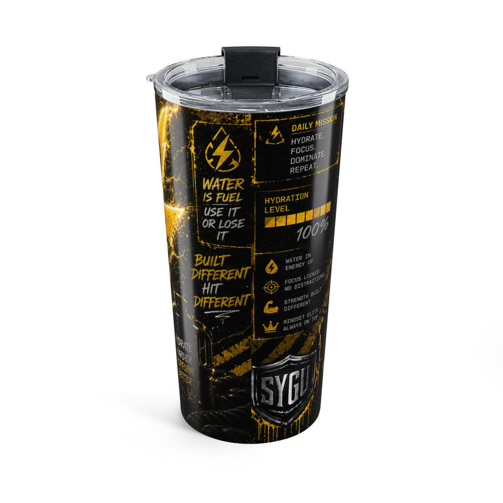 StepYahGameUp — Stay Hydrated Stay Dangerous | 20oz Tumbler