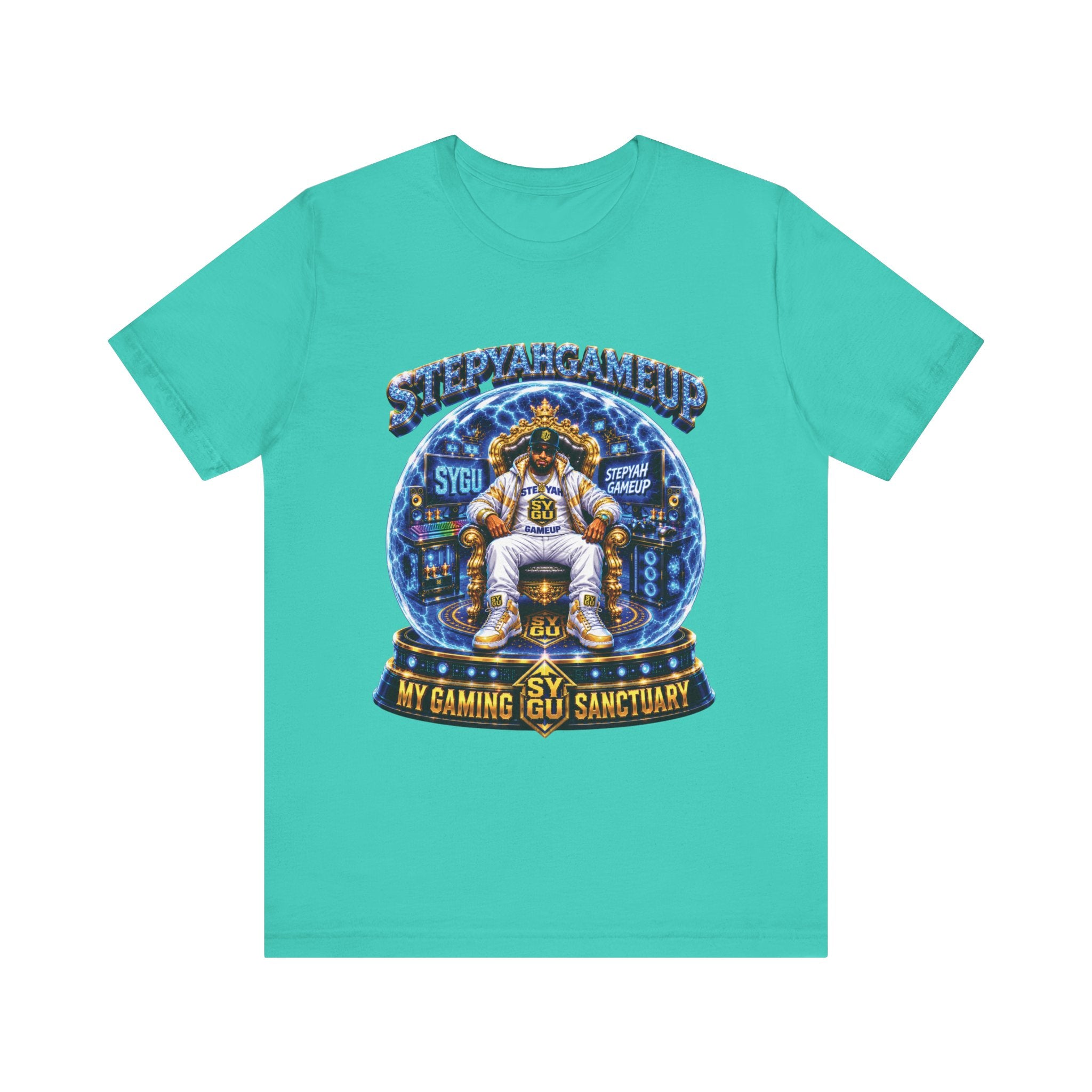 StepYahGameUp — My Gaming Sanctuary | Unisex Tee