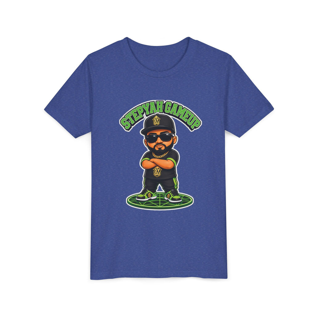 StepYahGameUp — Stumble Step Green Edition | Youth Tee