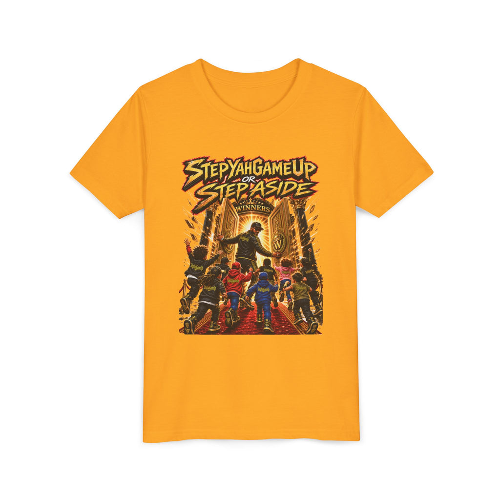 StepYahGameUp or Step Aside — Youth Tee