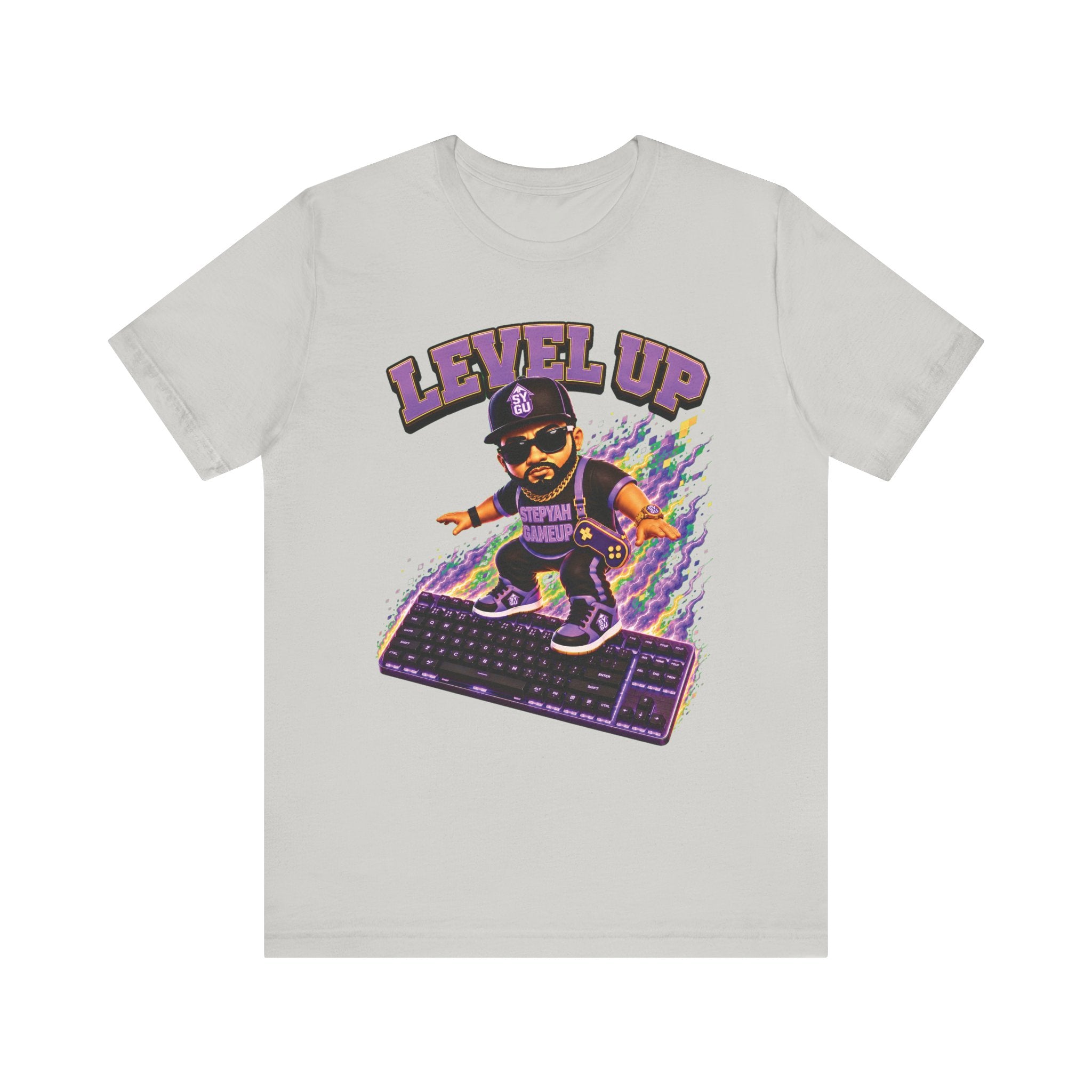 StepYahGameUp — Level Up | Keyboard Rider | Unisex Tee