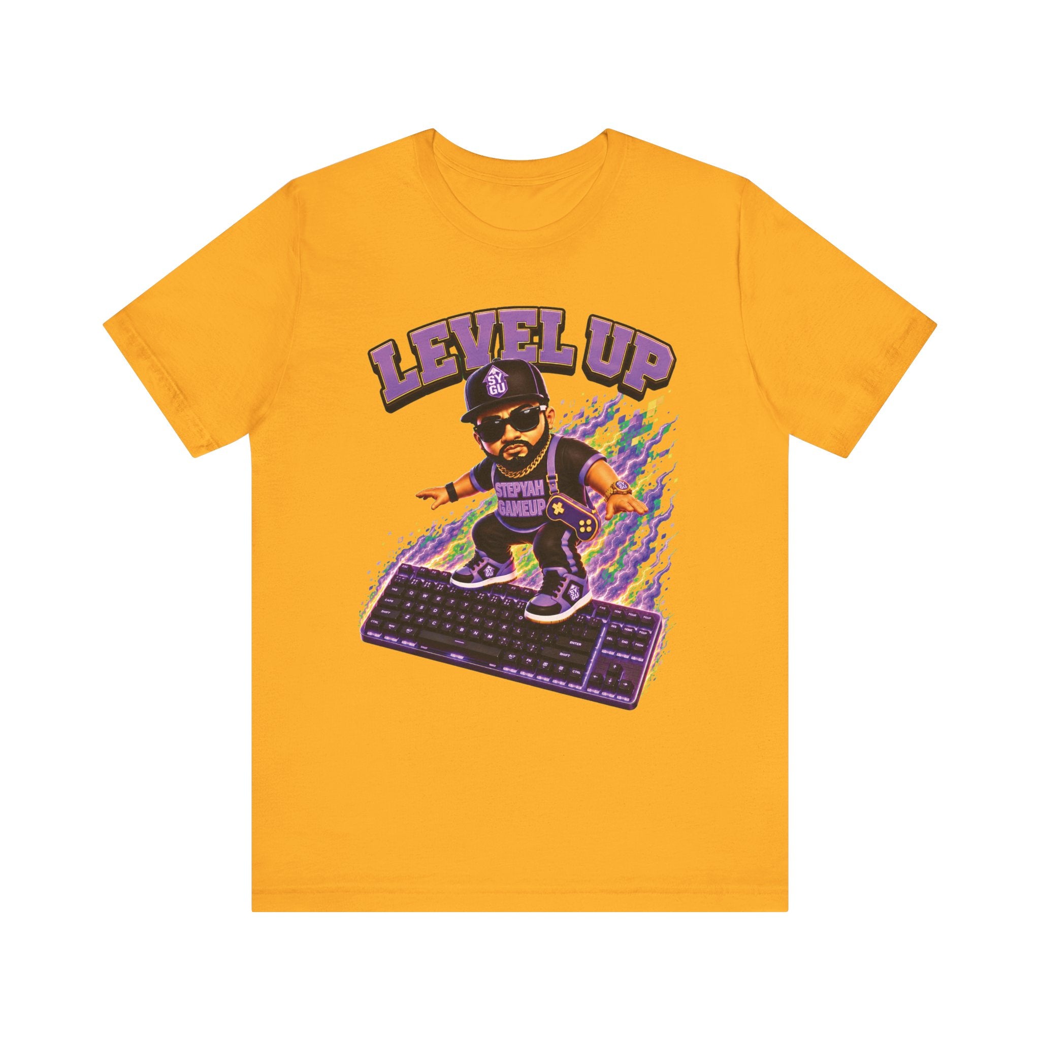StepYahGameUp — Level Up | Keyboard Rider | Unisex Tee