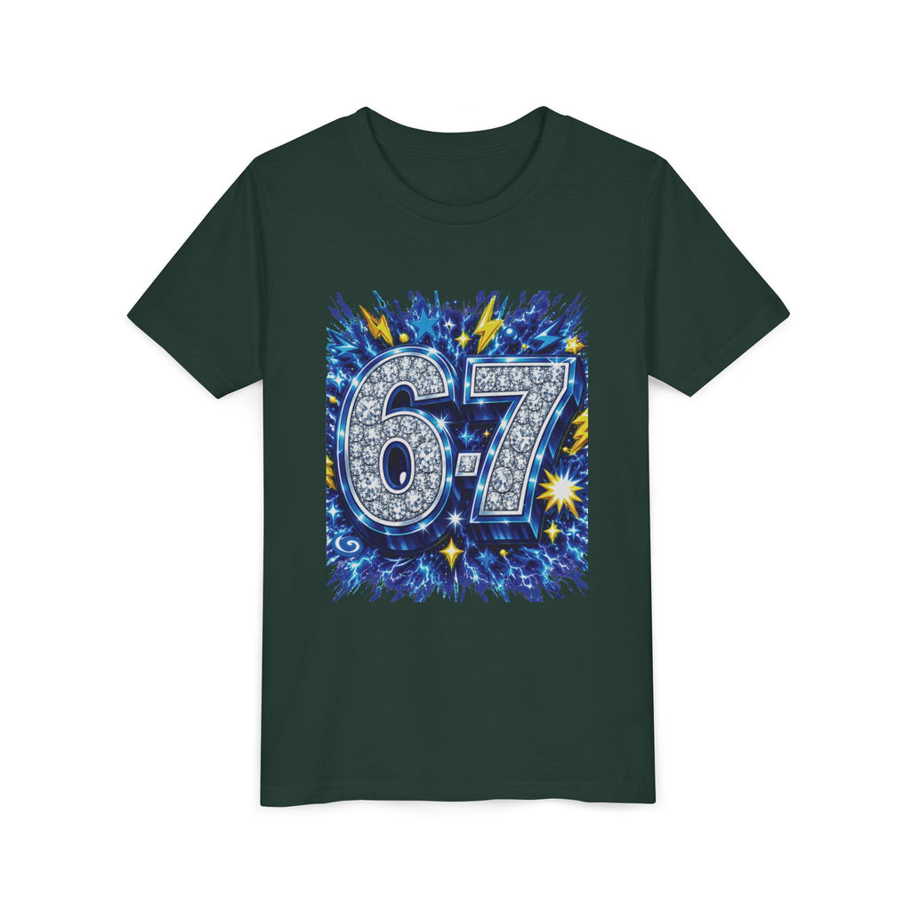 6-7 Youth Tee — Electric Edition
