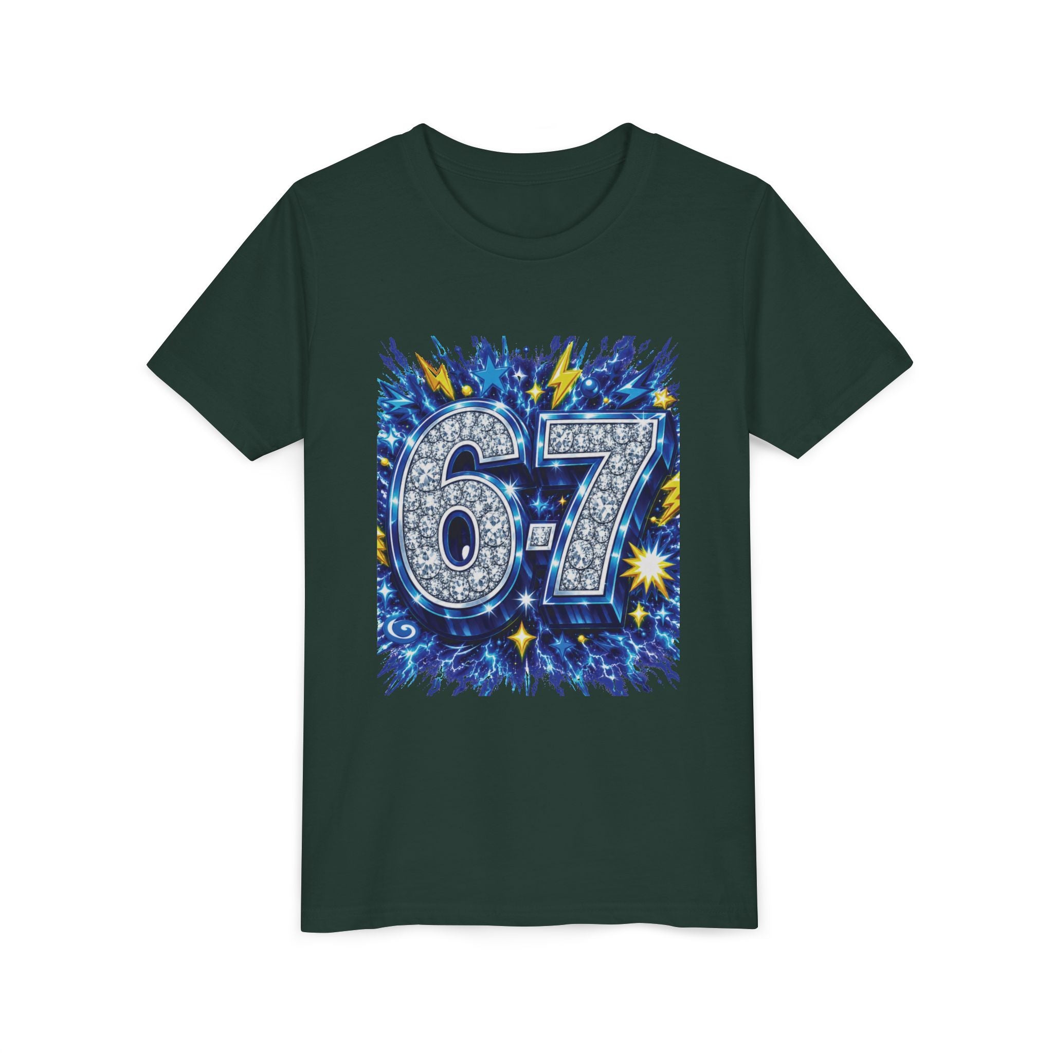 6-7 Youth Tee — Electric Edition