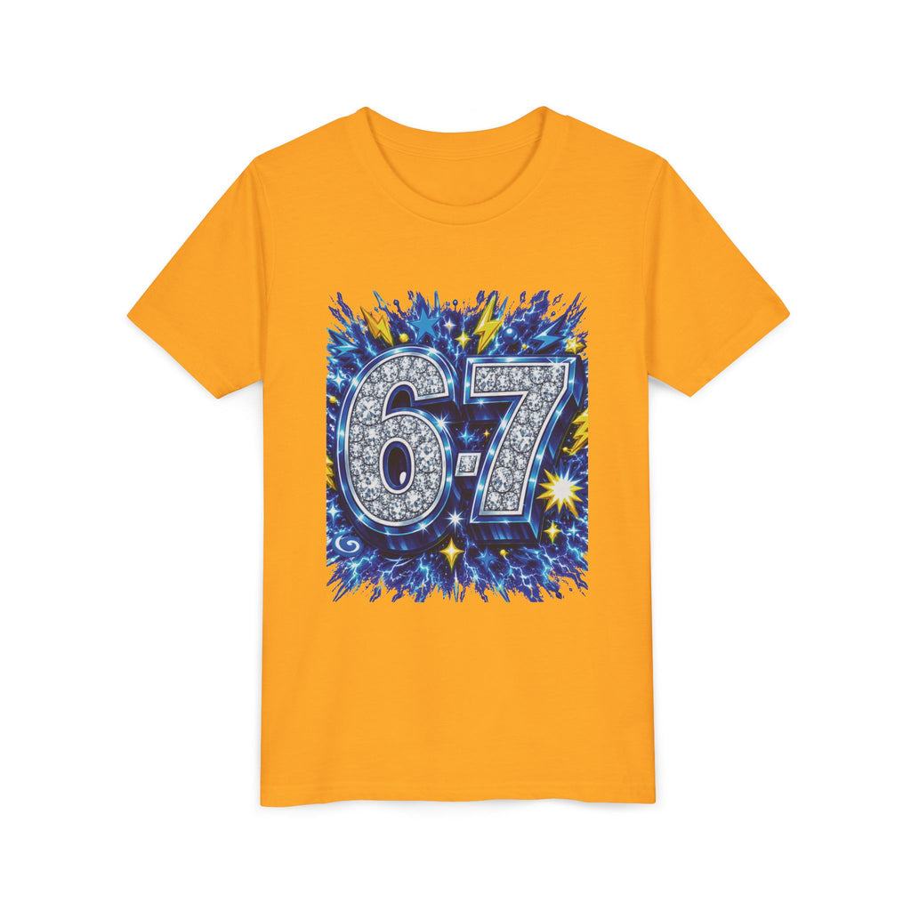 6-7 Youth Tee — Electric Edition