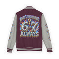 6-7 Unisex Letterman — What's The Answer? 6-7 Always