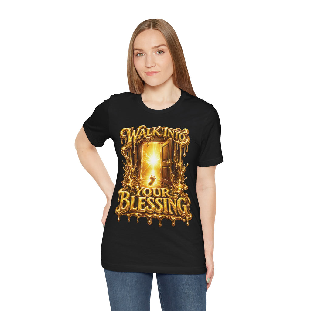Walk By Faith ✝️ — Walk Into Your Blessing | Unisex Tee