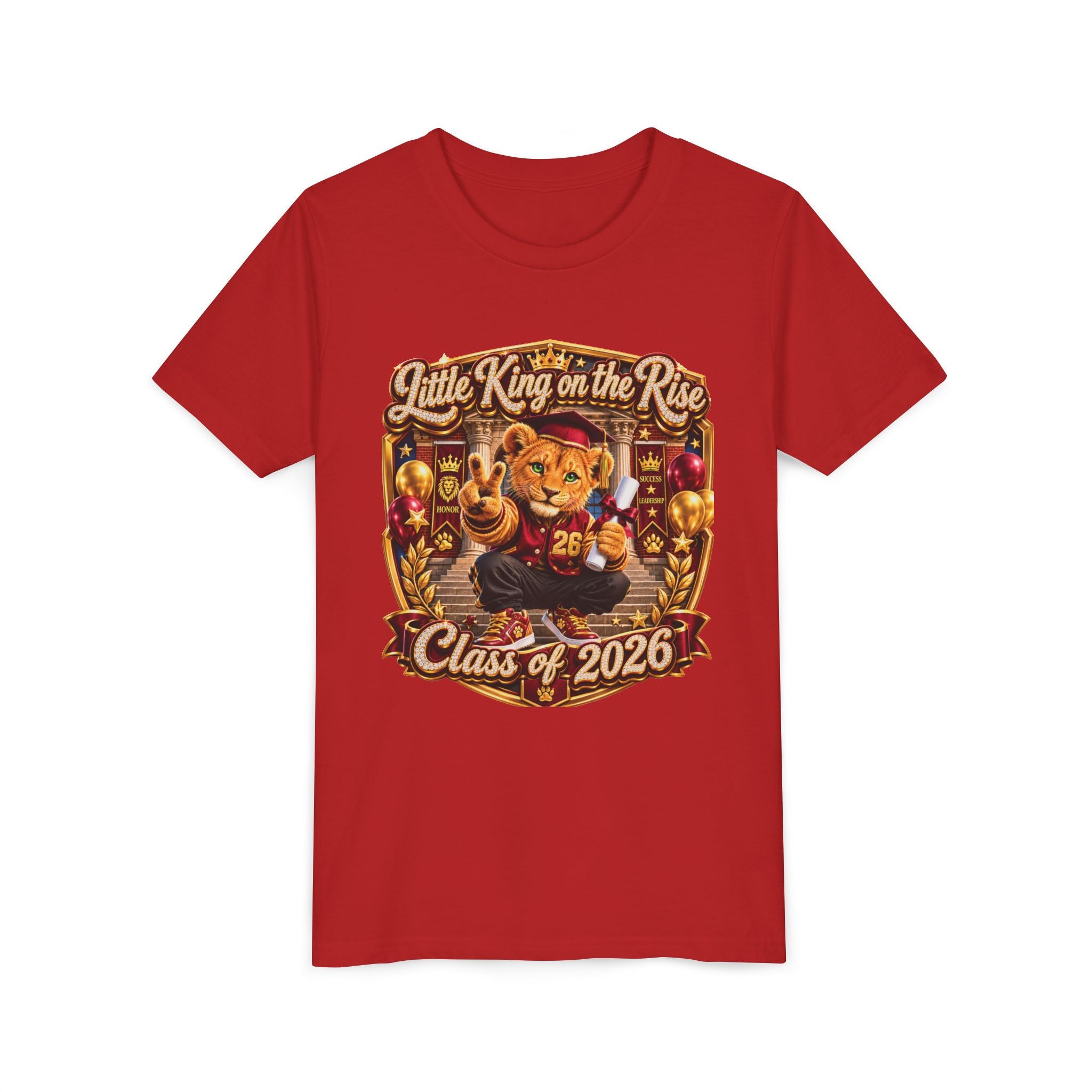 Little King Miko Unisex   Youth Tee — Little King on the Rise