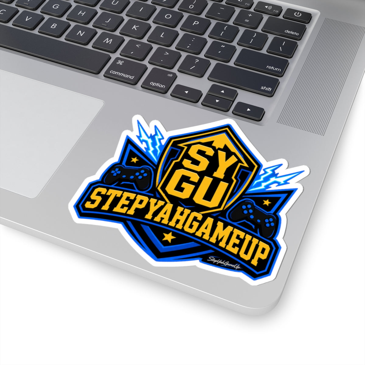 🛡️ StepYahGameUp Shield | Kiss-Cut Sticker