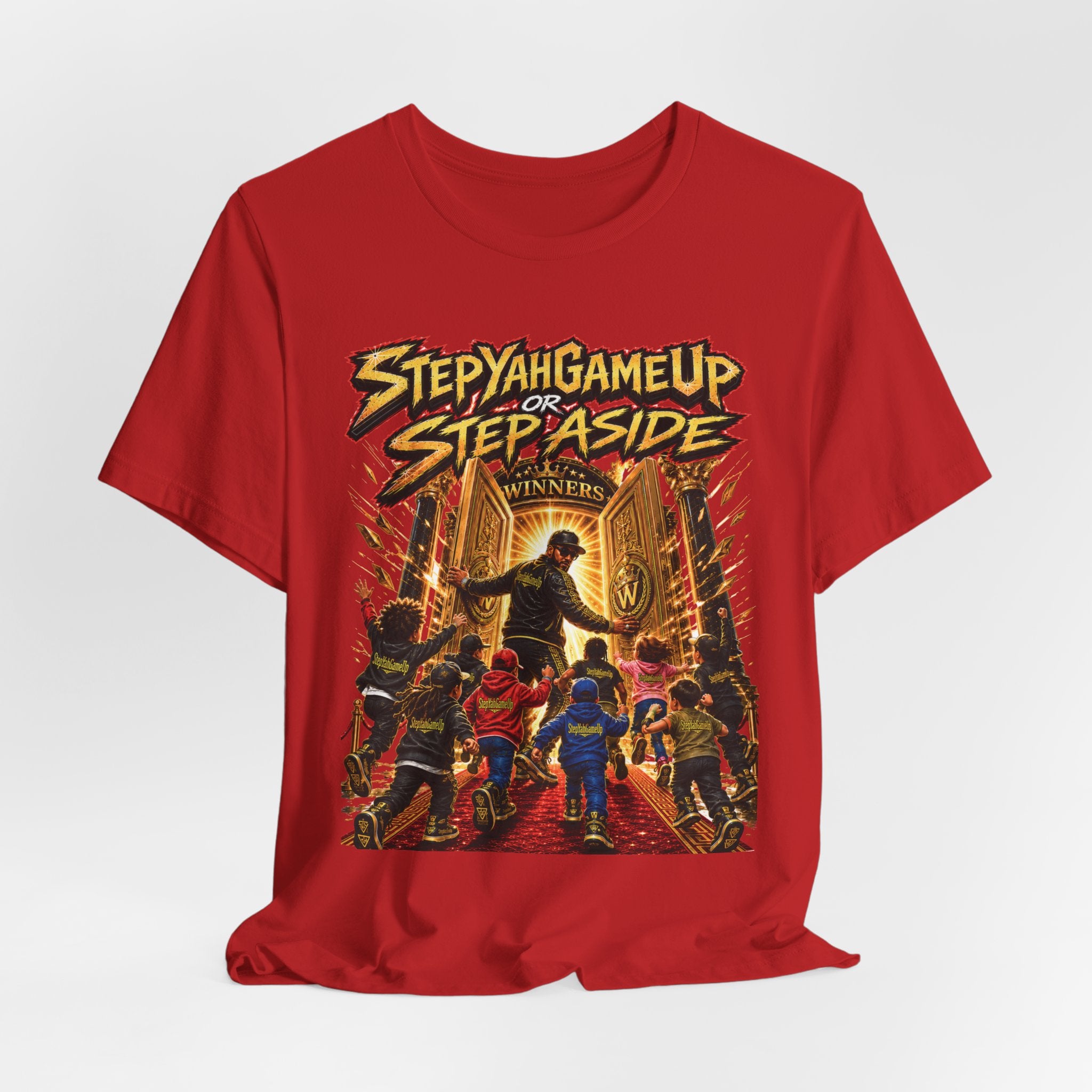 StepYahGameUp or Step Aside — Unisex Tee