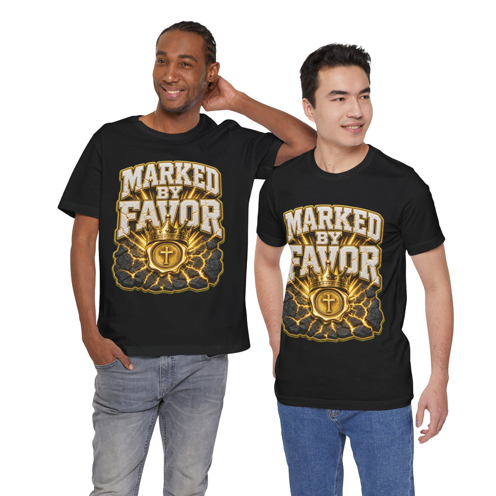 Walk By Faith ✝️ — Marked By Favor | Unisex Tee