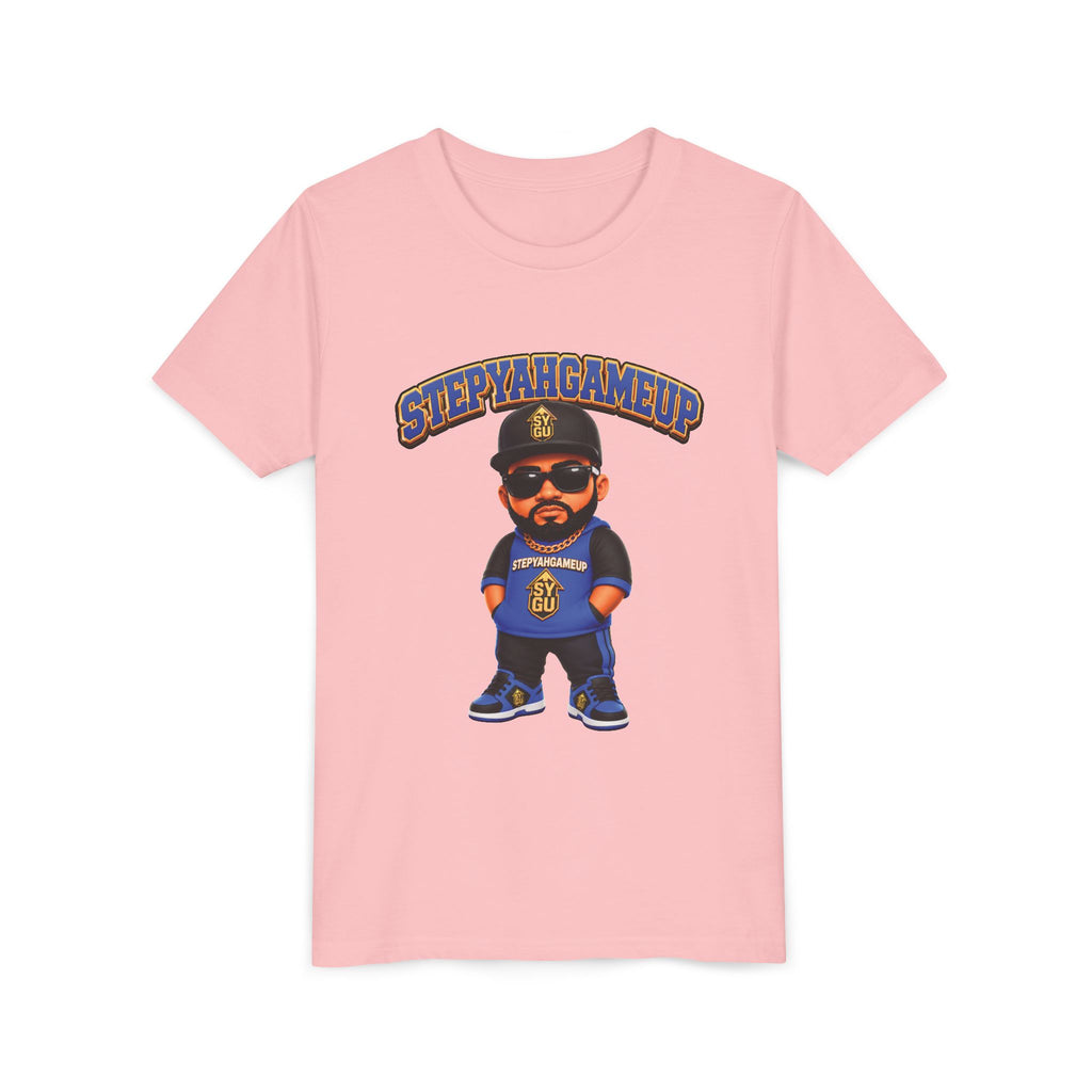 StepYahGameUp — Stumble Step | Hands In Pockets | Youth Tee
